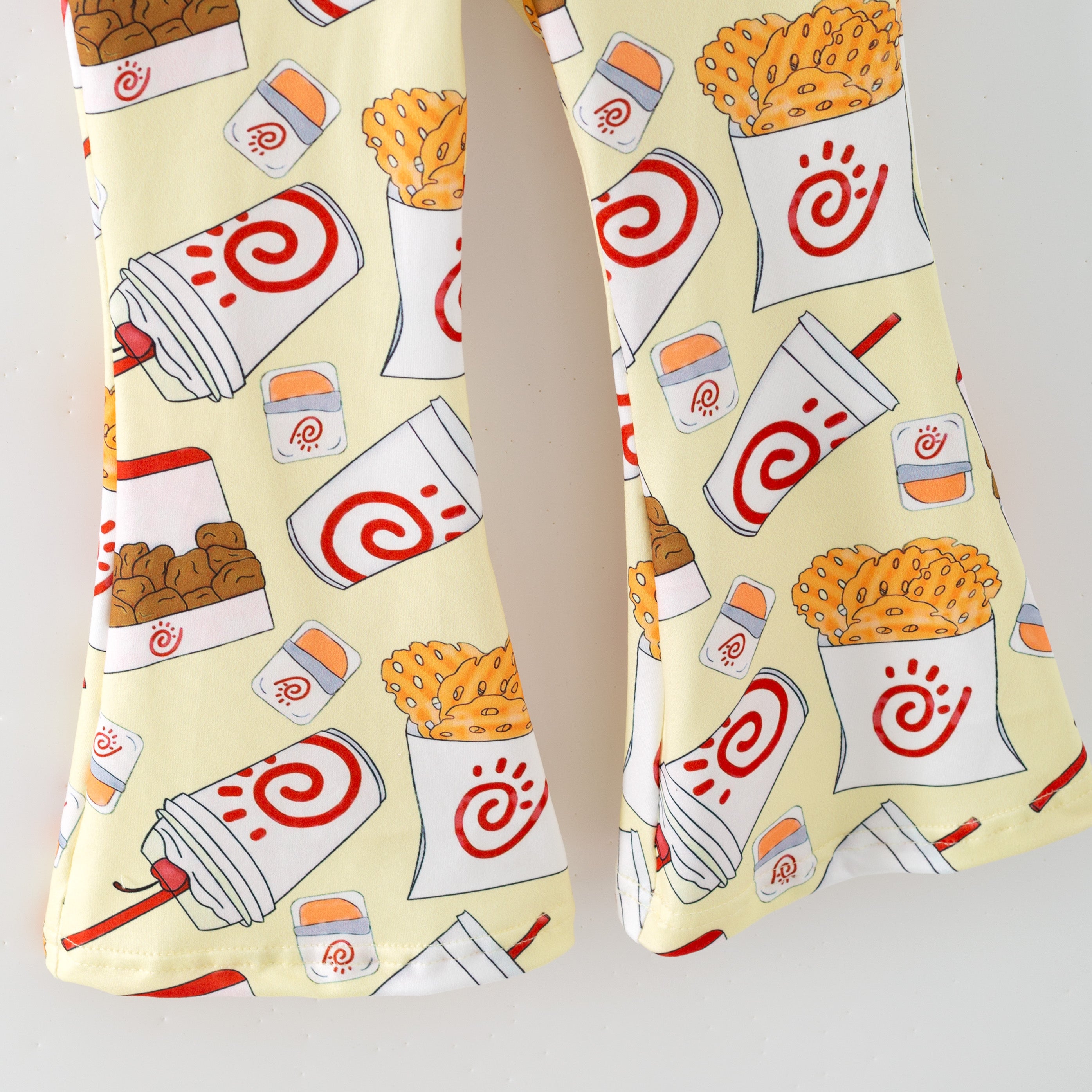 (Pre Order,Prepack Zone)Girls Fast Food Print Set(Mix Size)