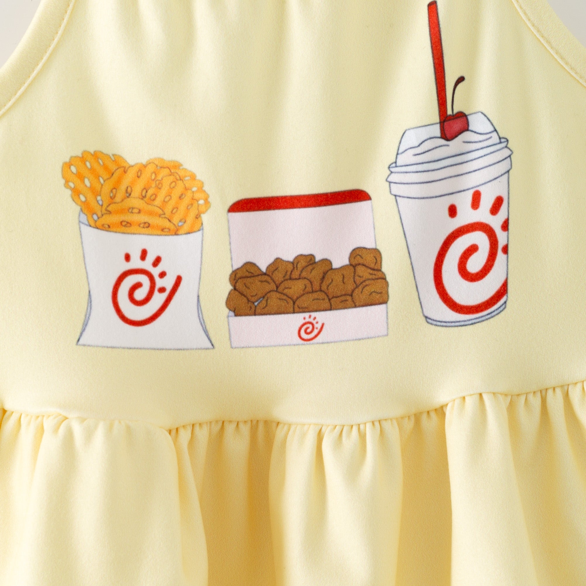 (Pre Order,Prepack Zone)Girls Fast Food Print Set(Mix Size)