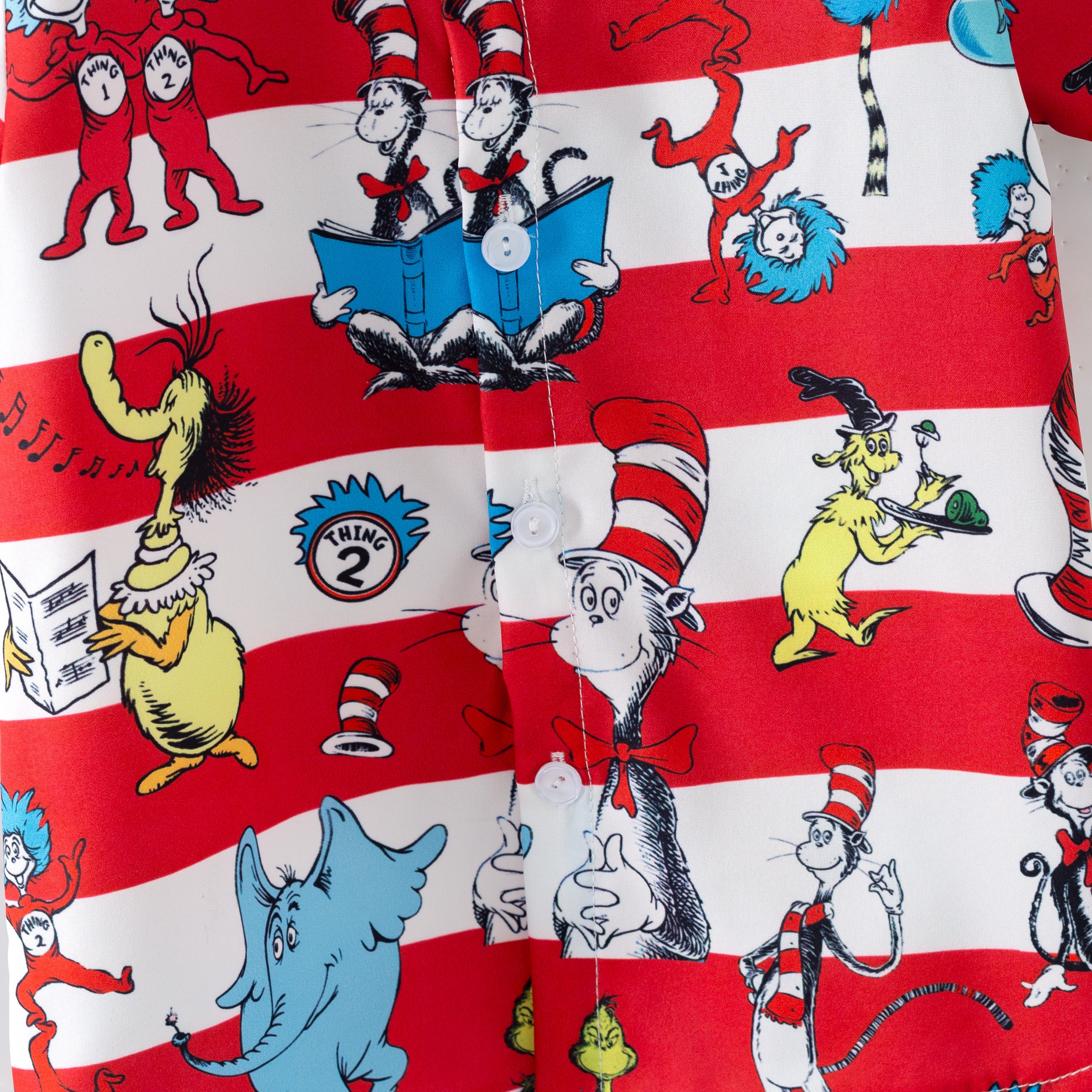 (Pre Order,Prepack Zone)Boys Spring&Summer DR SEUSS Print Top(Mix Size)