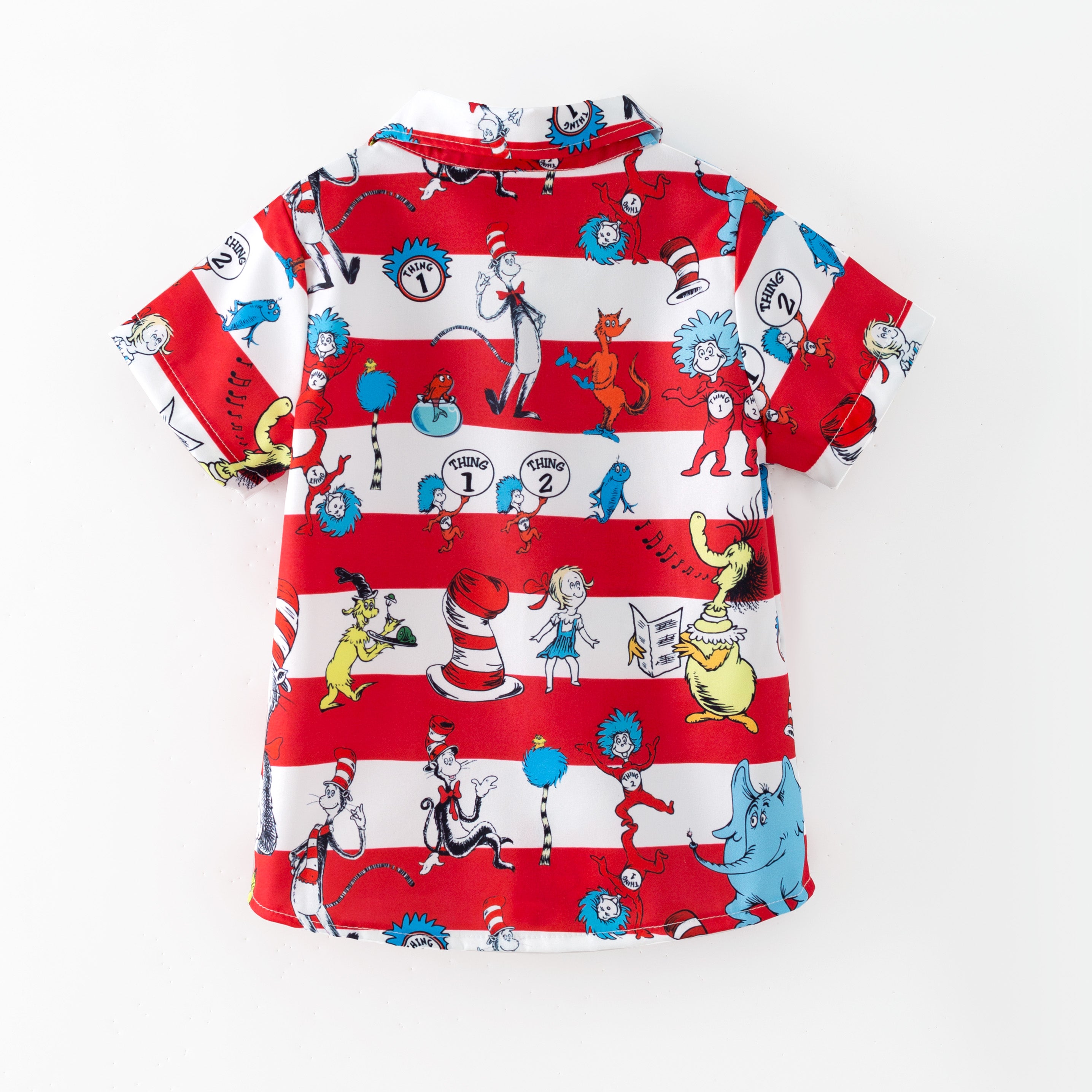 (Pre Order,Prepack Zone)Boys Spring&Summer DR SEUSS Print Top(Mix Size)