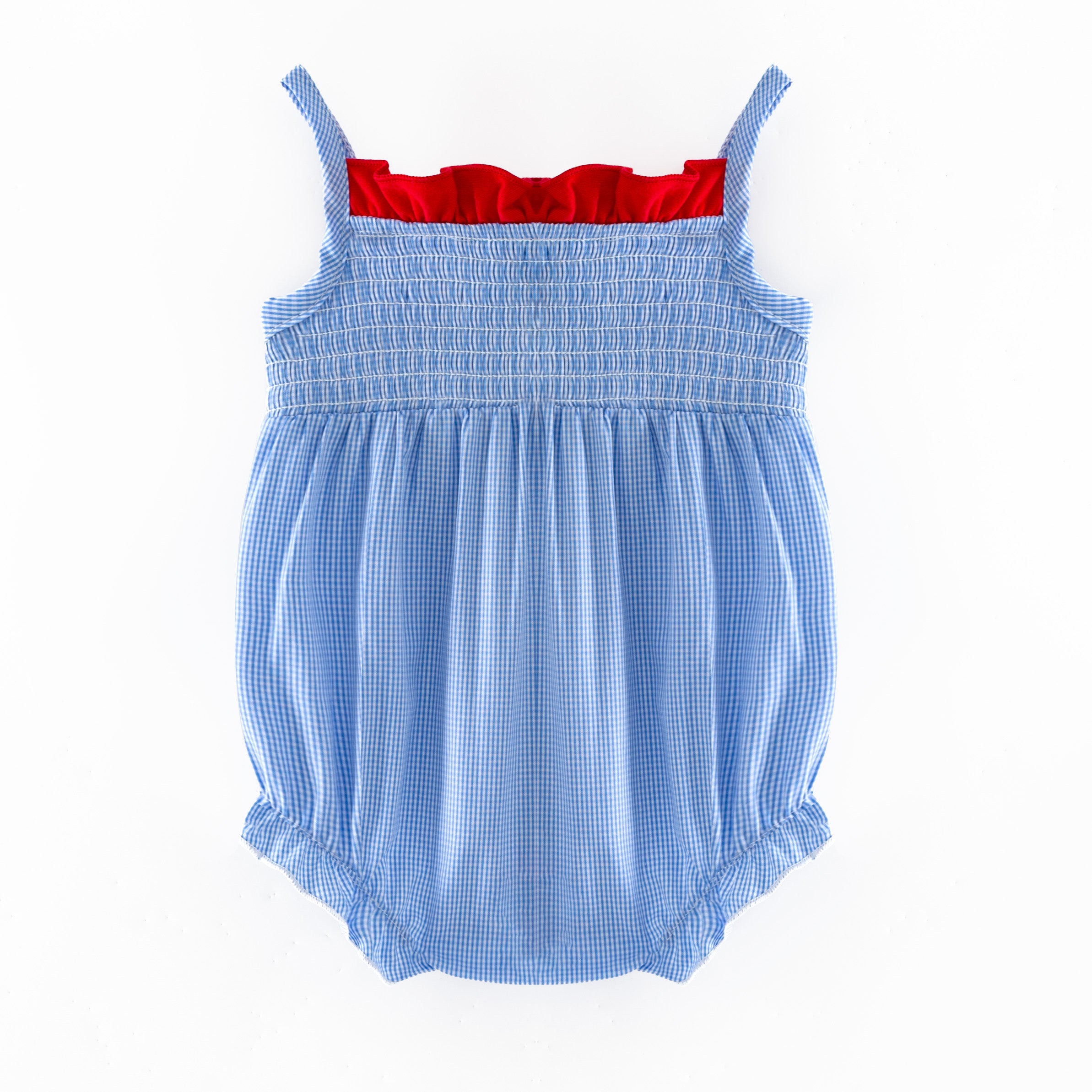 (In Stock)Siblings Spring&Summer Baseball Embroidery Romper