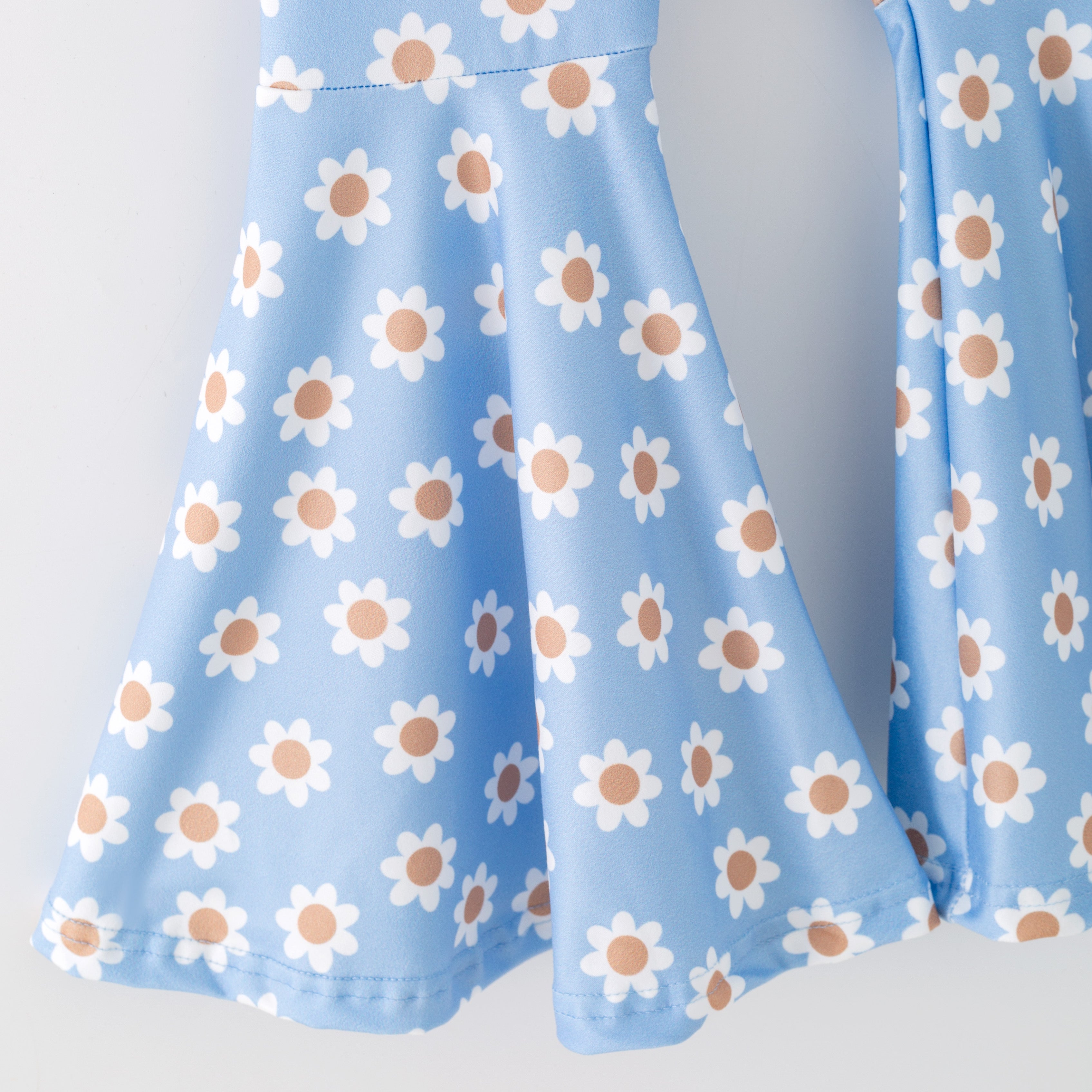 (Pre Order,Prepack Zone)Girls Fall Bow&Floral Print Pants