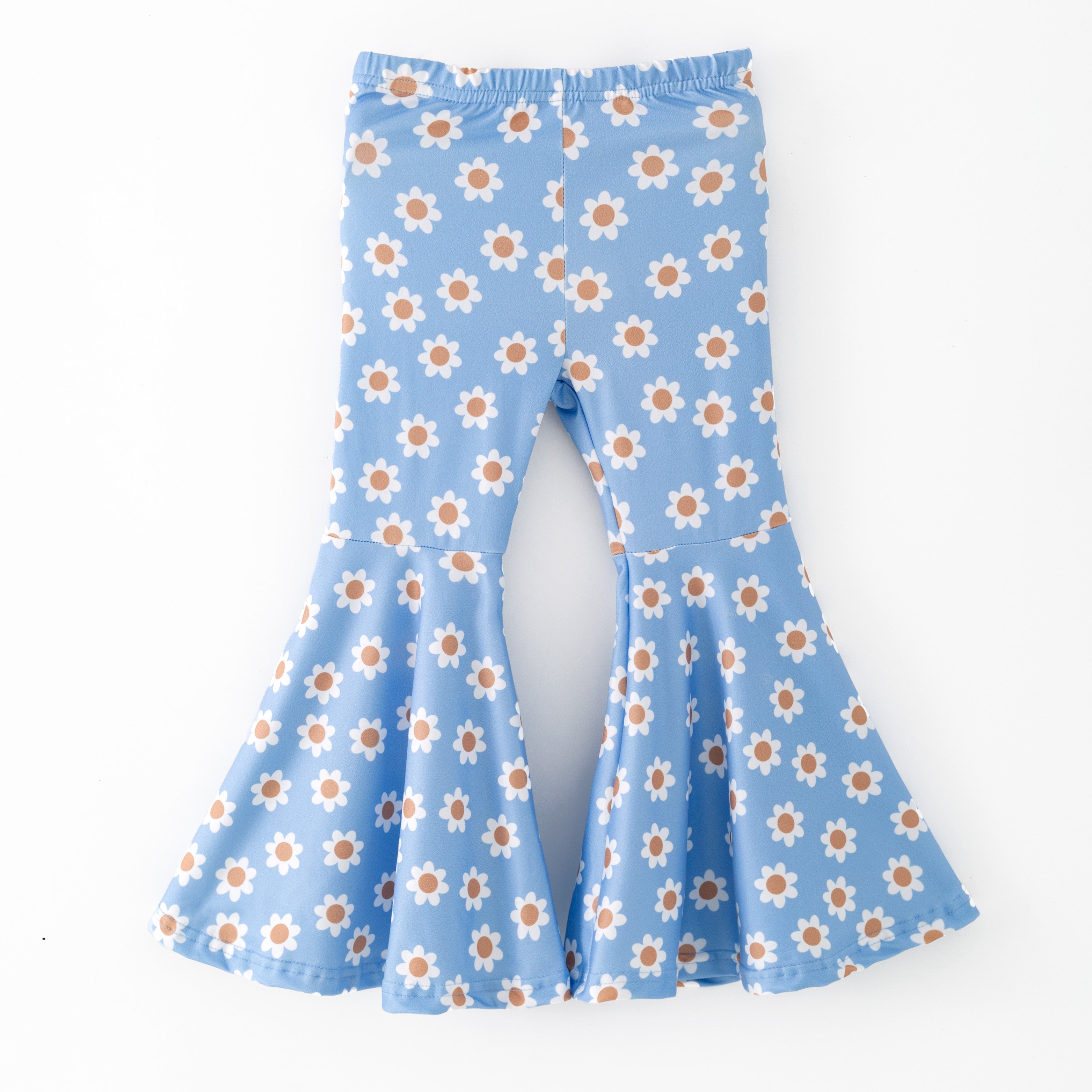 (Pre Order,Prepack Zone)Girls Fall Bow&Floral Print Pants