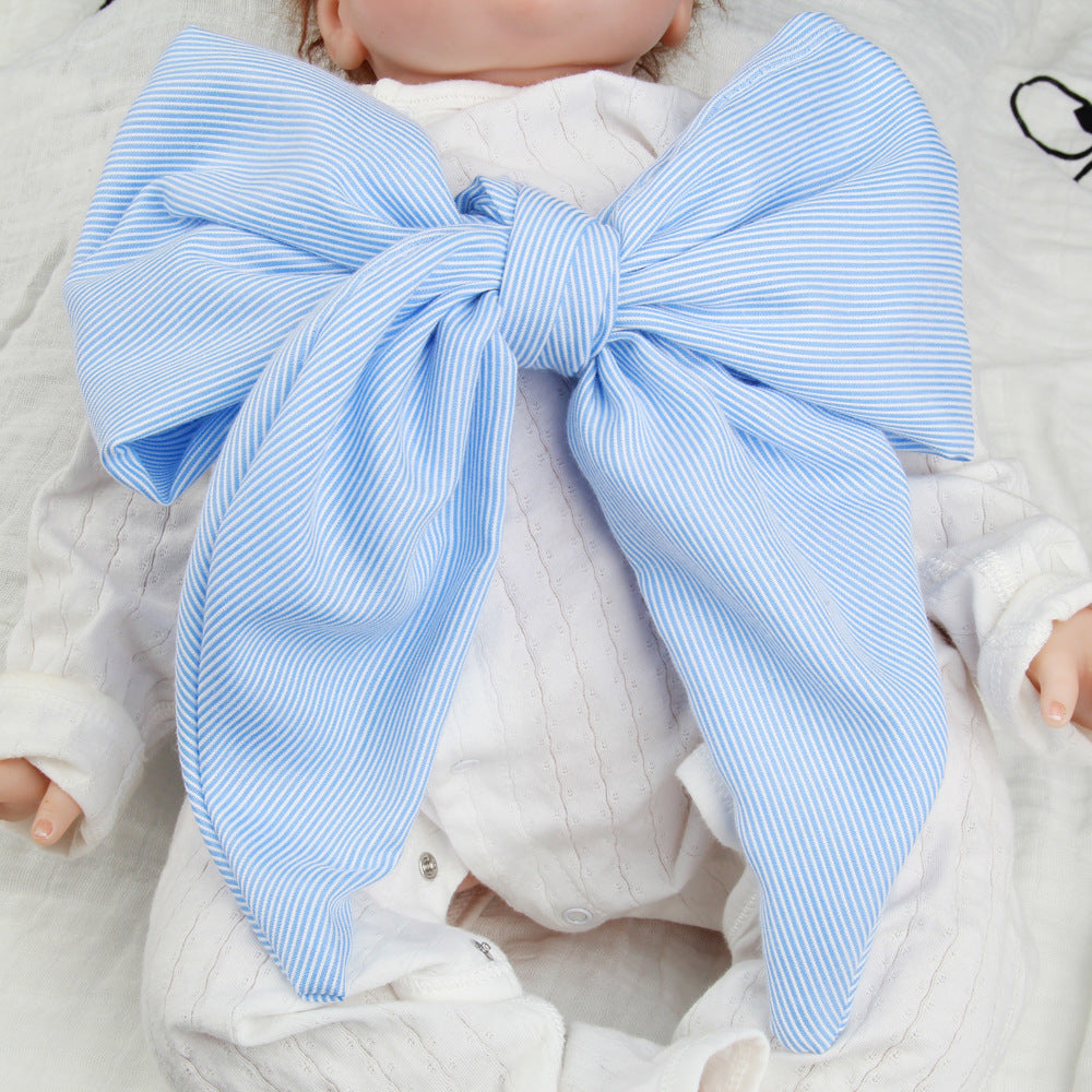 (Pre Order)Newborn Baby Big Bow with Long Tails