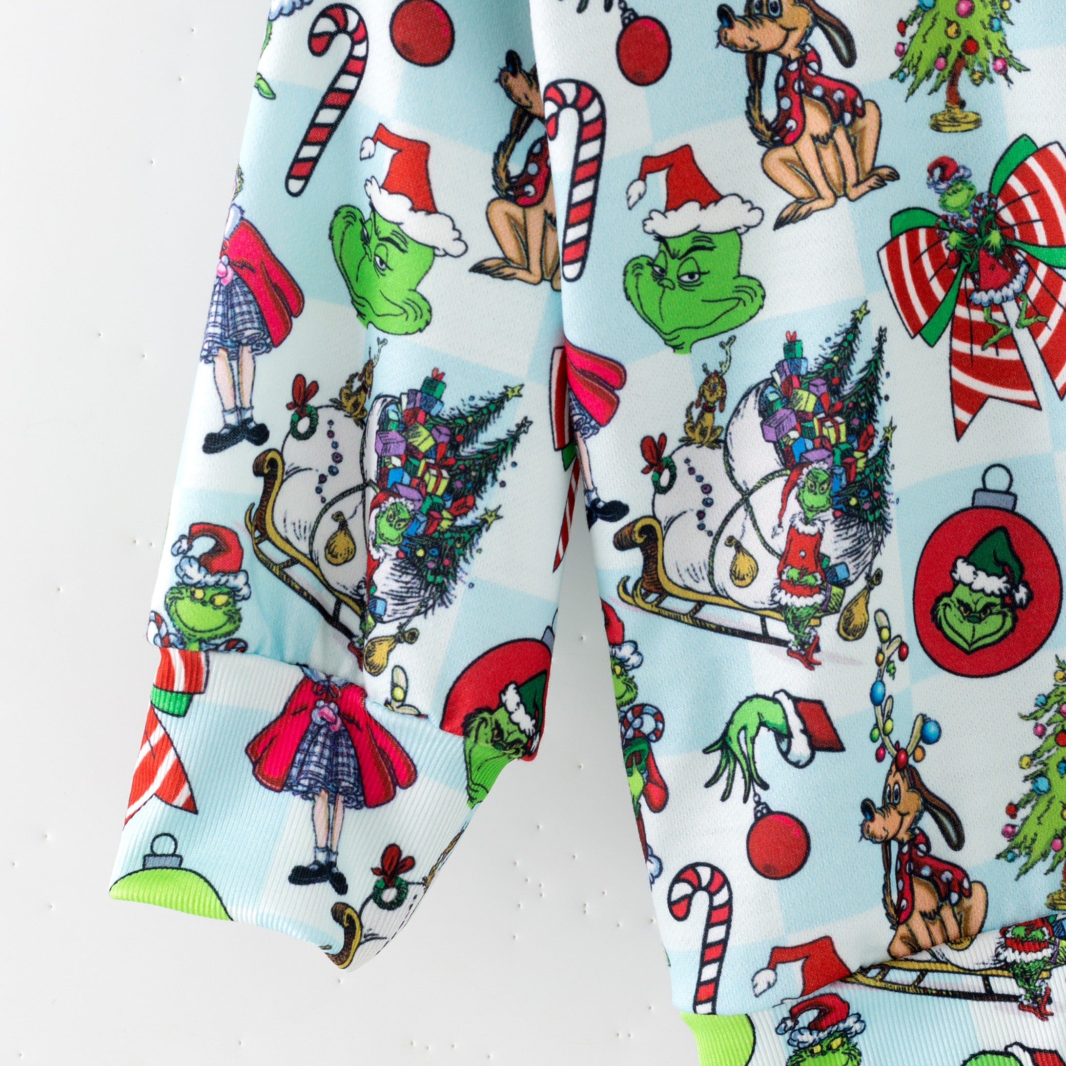 (Pre Order,Prepack Zone)Girls Christmas Cartoon Print Set,Dress&Top(Mix Size)