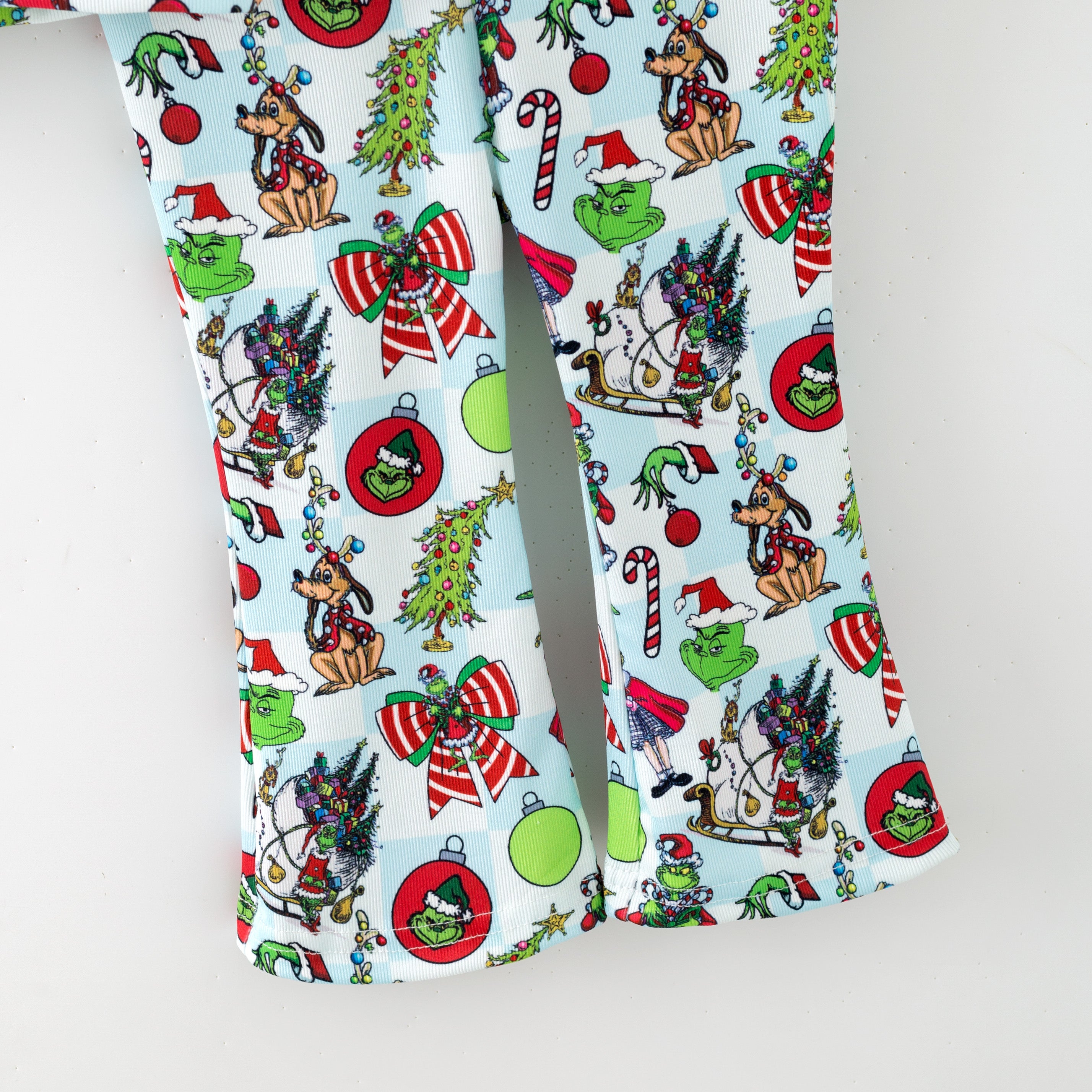 (Pre Order,Prepack Zone)Girls Christmas Cartoon Print Set,Dress&Top(Mix Size)