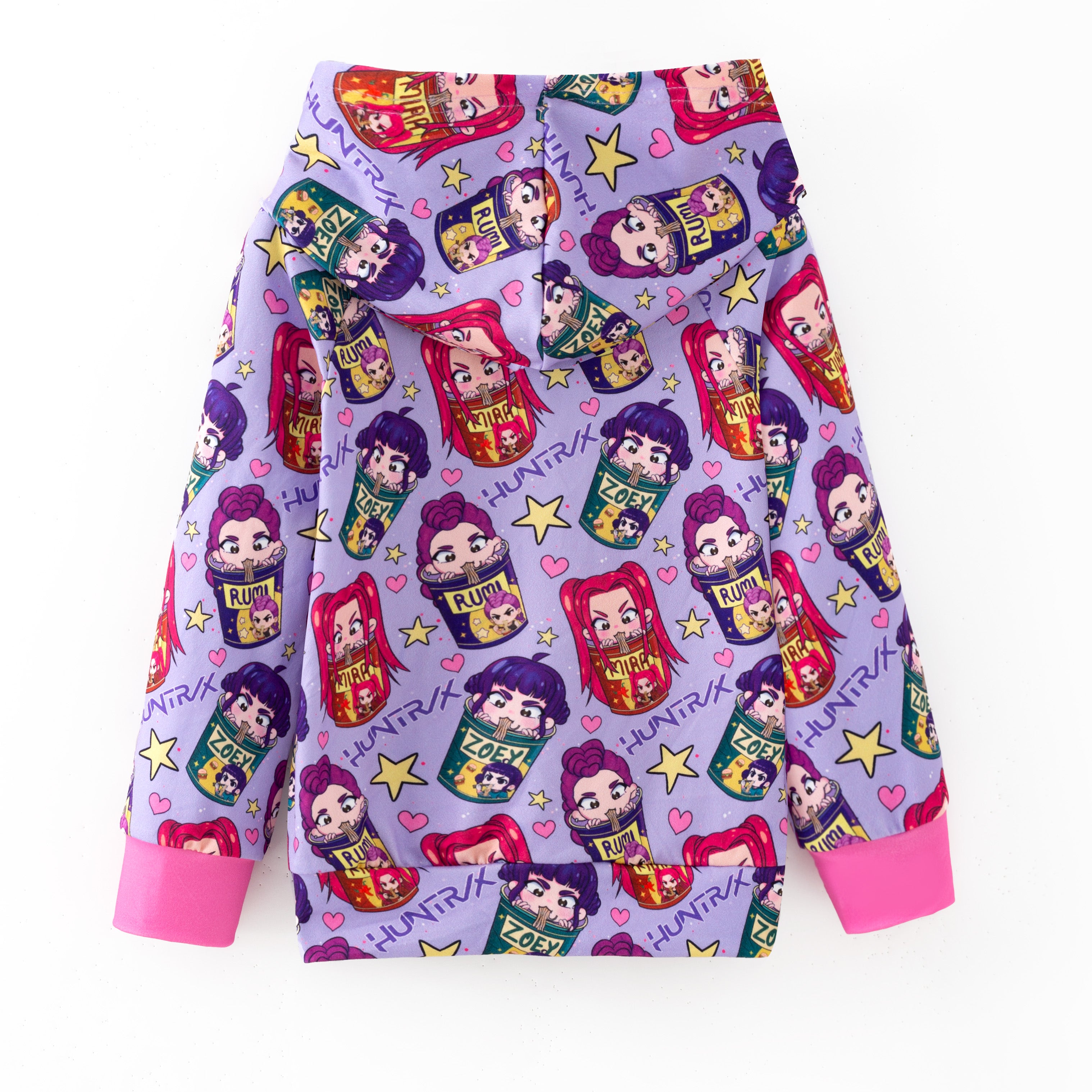 (Pre Order,Prepack Zone)Girls Movie Character Print Hoodie(Mix Size)