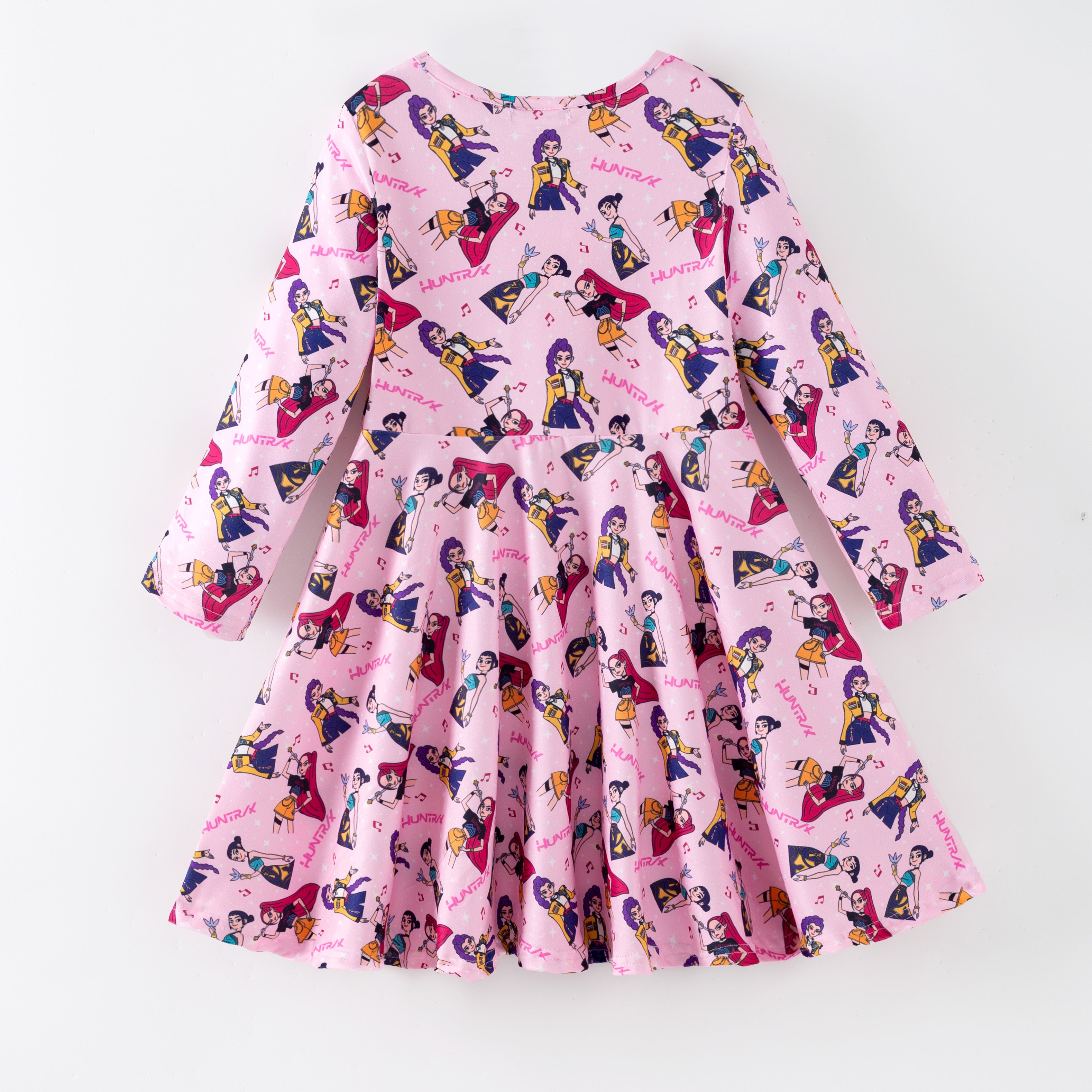 (Pre Order,Prepack Zone)Girls Movie Character Print Dress(Mix Size)