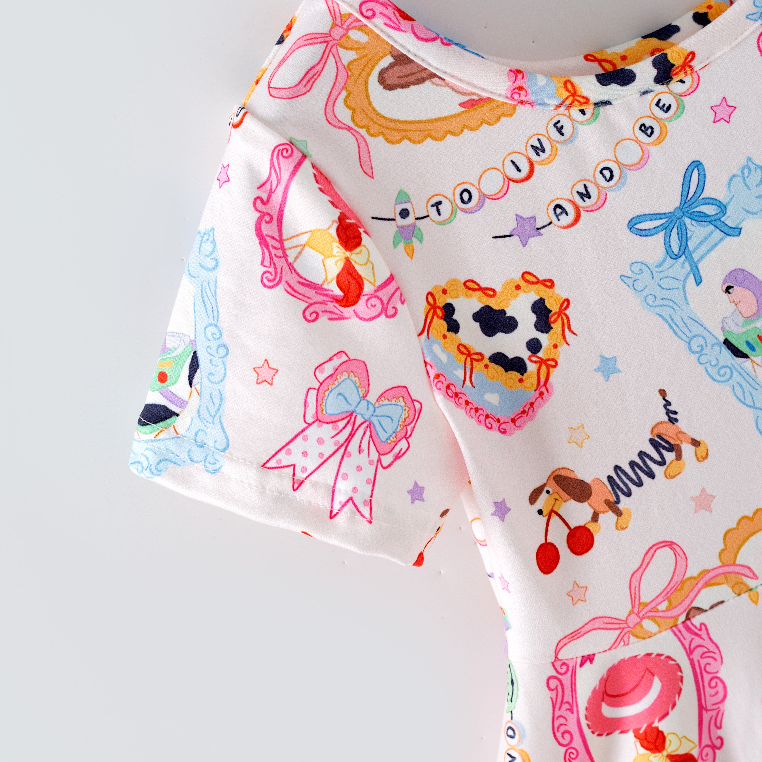 (Pre Order,Prepack Zone)Girls Spring&Summer Cartoon Print Dress(Mix Size)