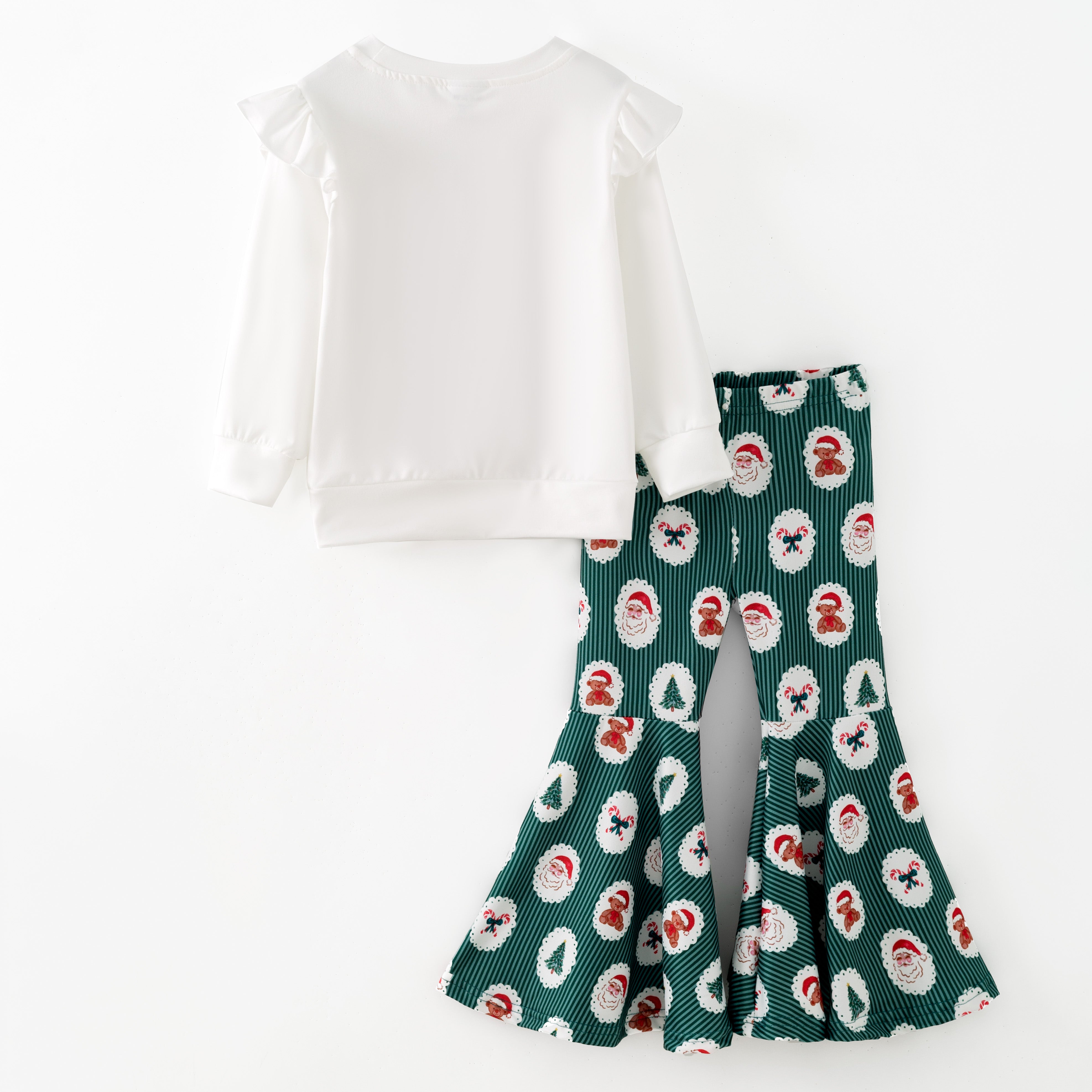 (Pre Order,Prepack Zone)Girls Christmas Print Set(Mix Size)