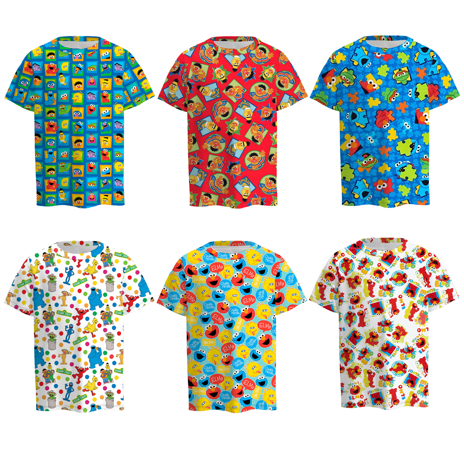 (Pre Order)Boys Cute Cartoon Print T-shirt
