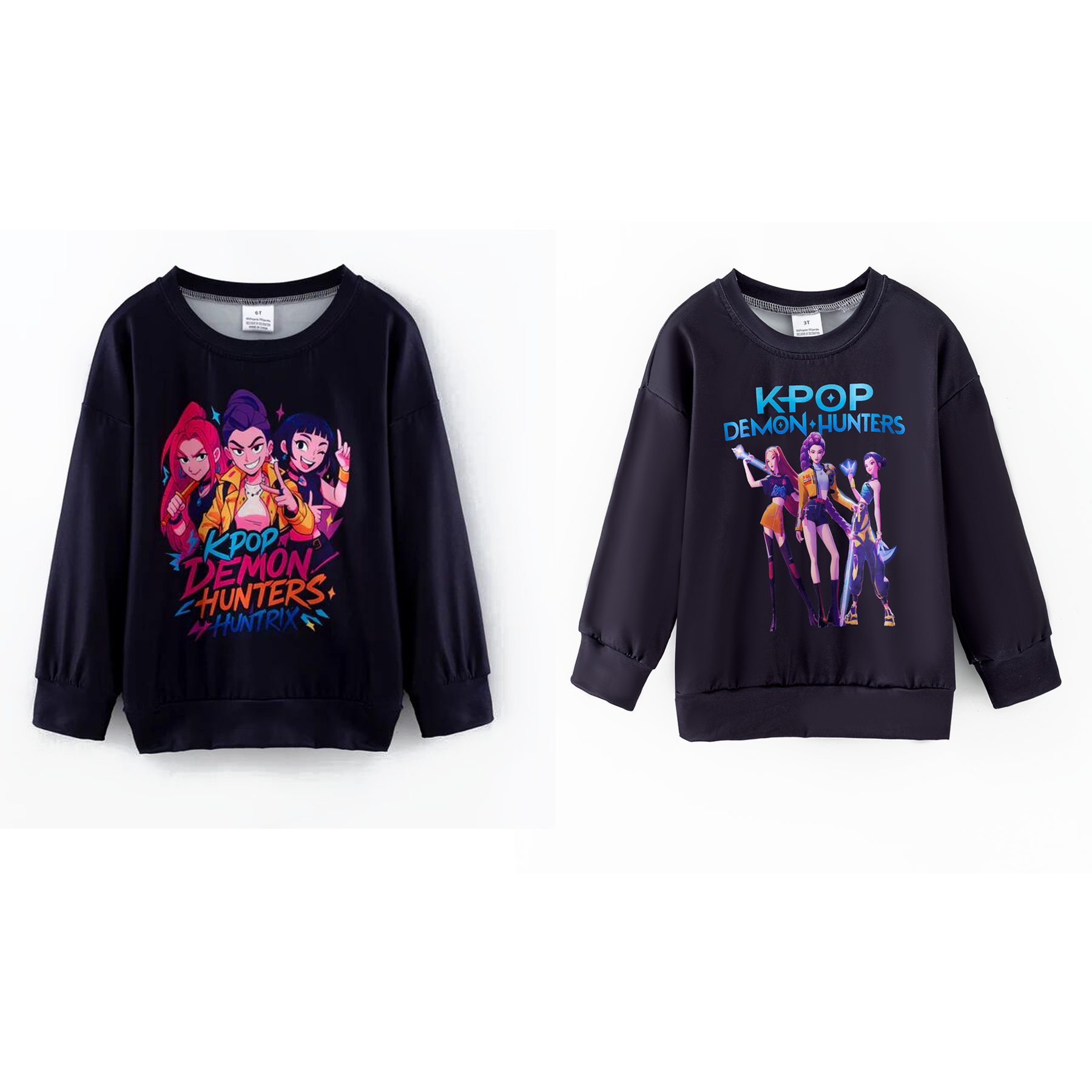 (Pre Order,Prepack Zone)Girls Movie Character Print Sweatshirt(Mix Size)