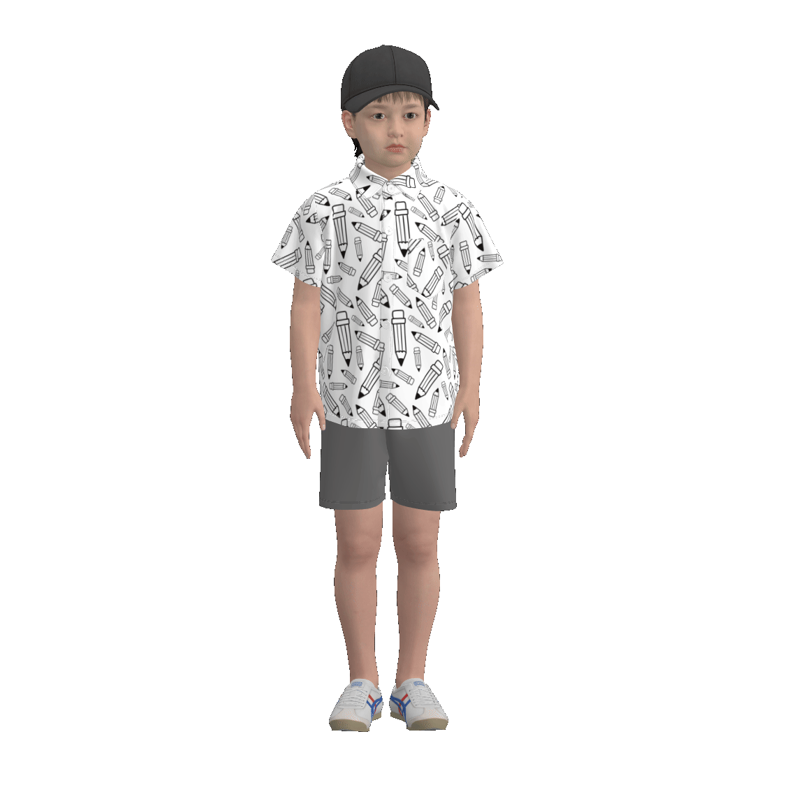(Pre Order)Siblings Summer Back To School Print Dress,Set&Top