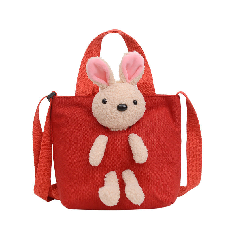 (Pre Order)Girls Portable and Crossbody Bunny Bag
