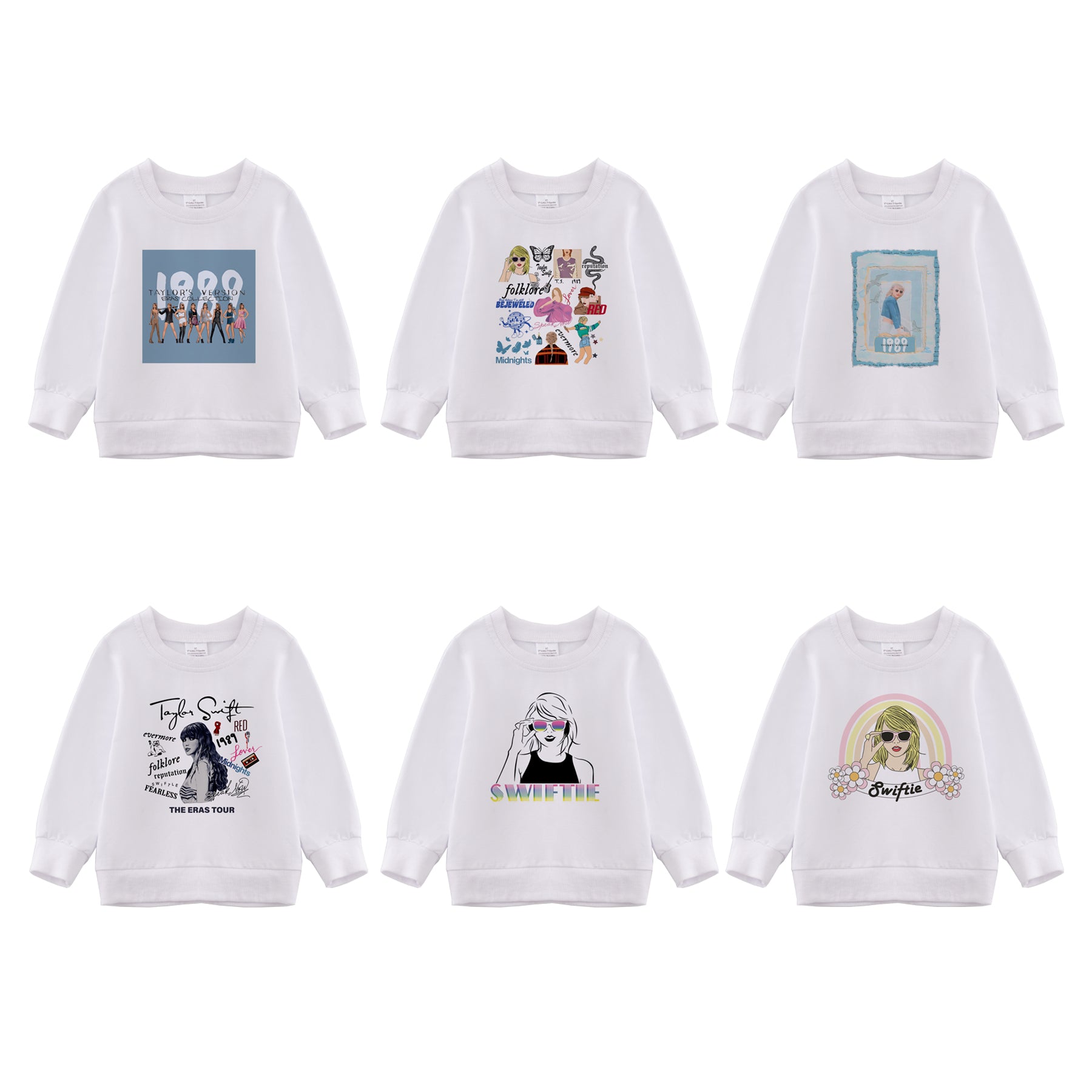 (Pre Order)Girls Fall TS Print Sweatshirt