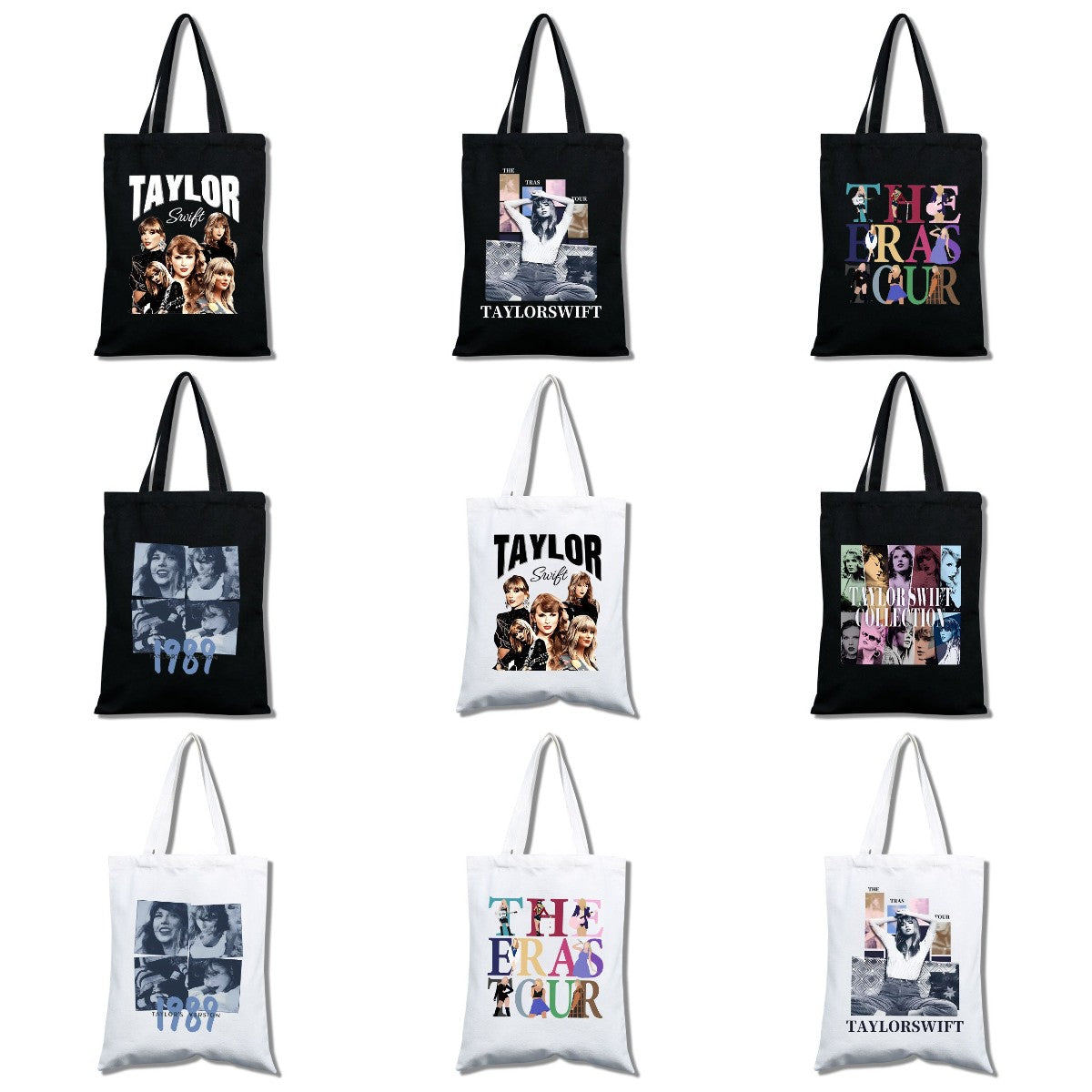 (Pre Order)TS Printed Canvas Tote Bag