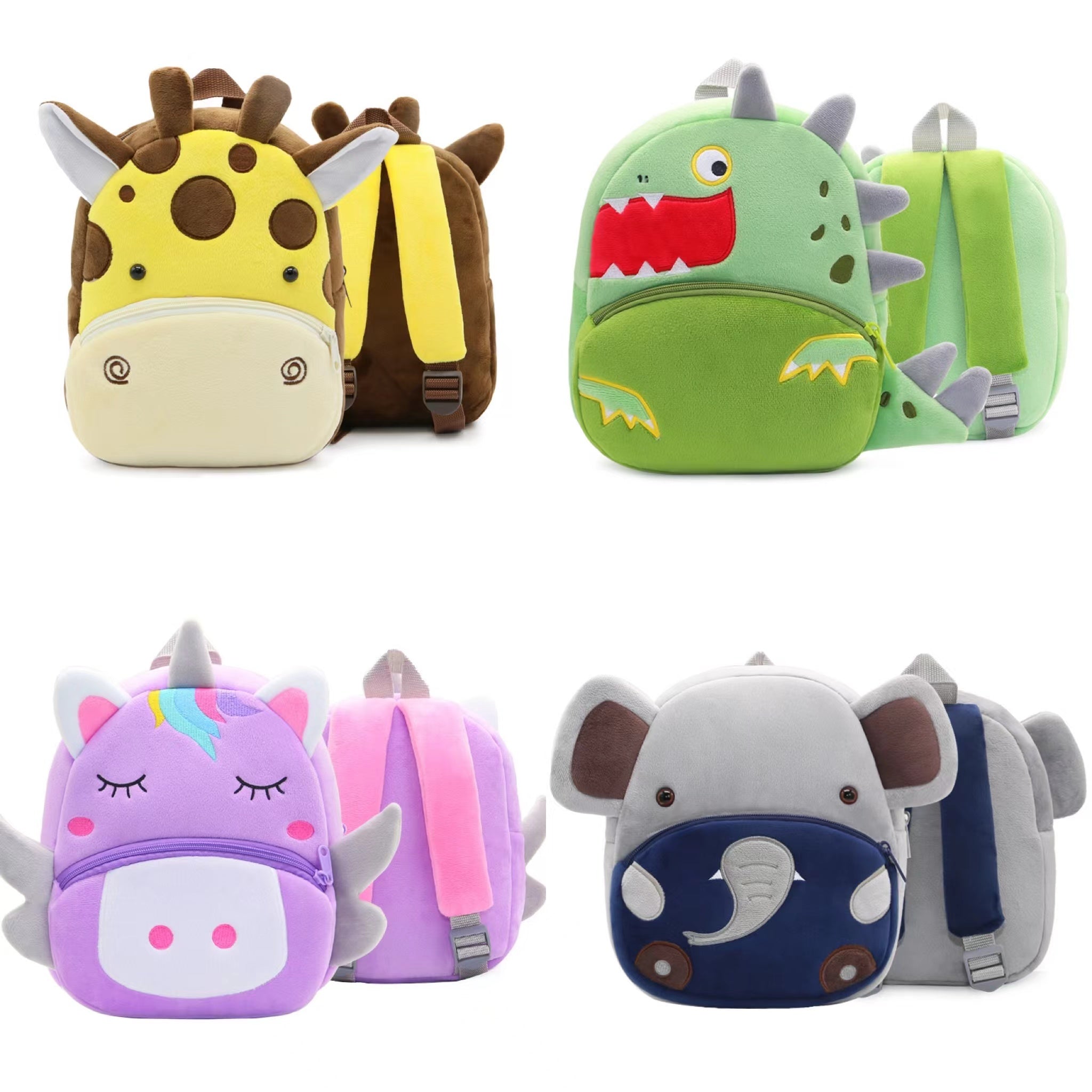 (Pre Order)Cute Cartoon Animal Children Backpack