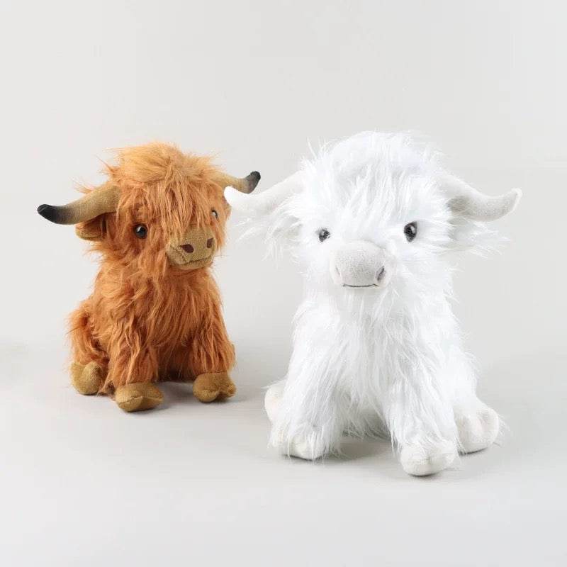 (Pre Order)Kids Highland Cow Plush Toy