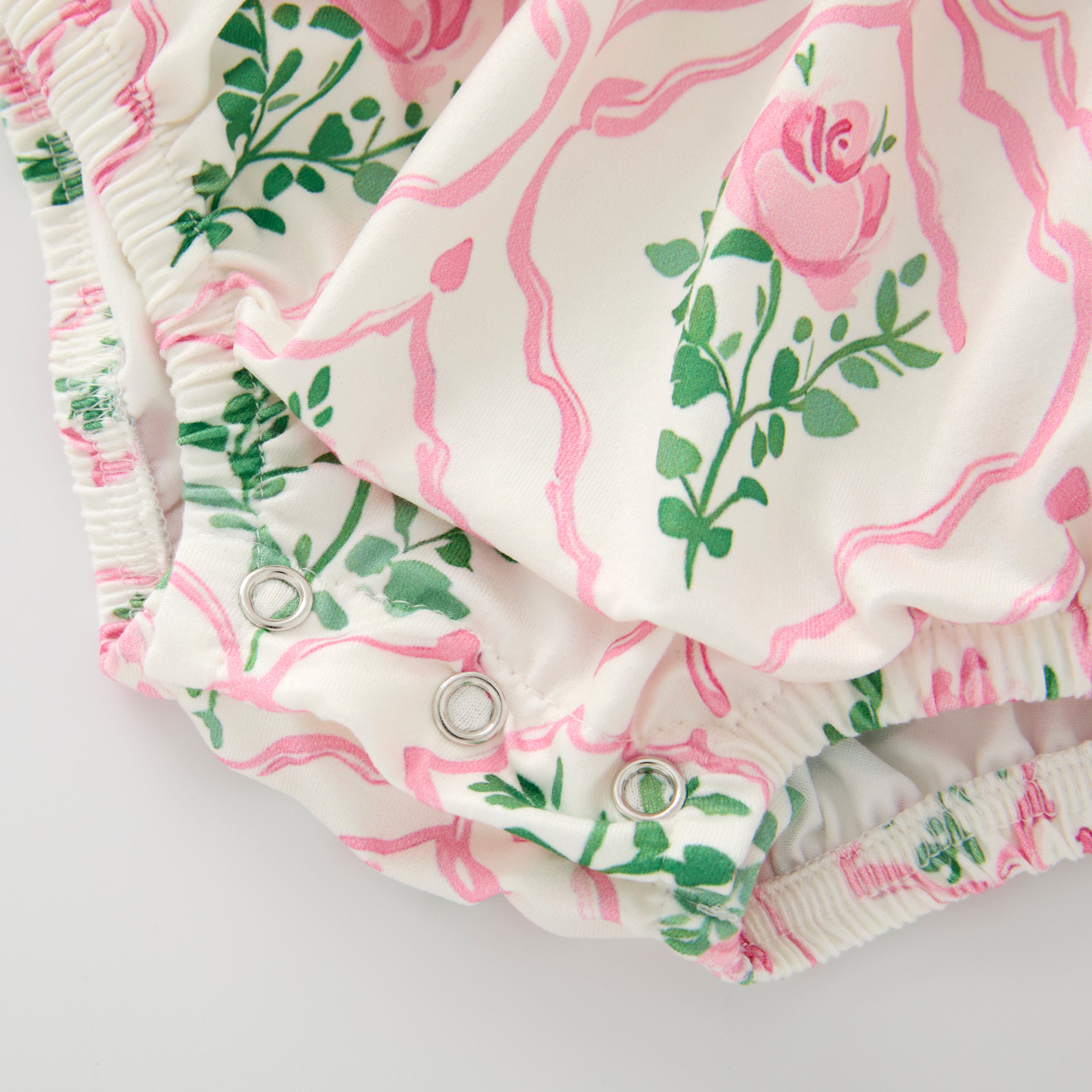 (Pre Order)Mommy and Me Summer Pink Floral Print MAXI Dress,Set&Romper