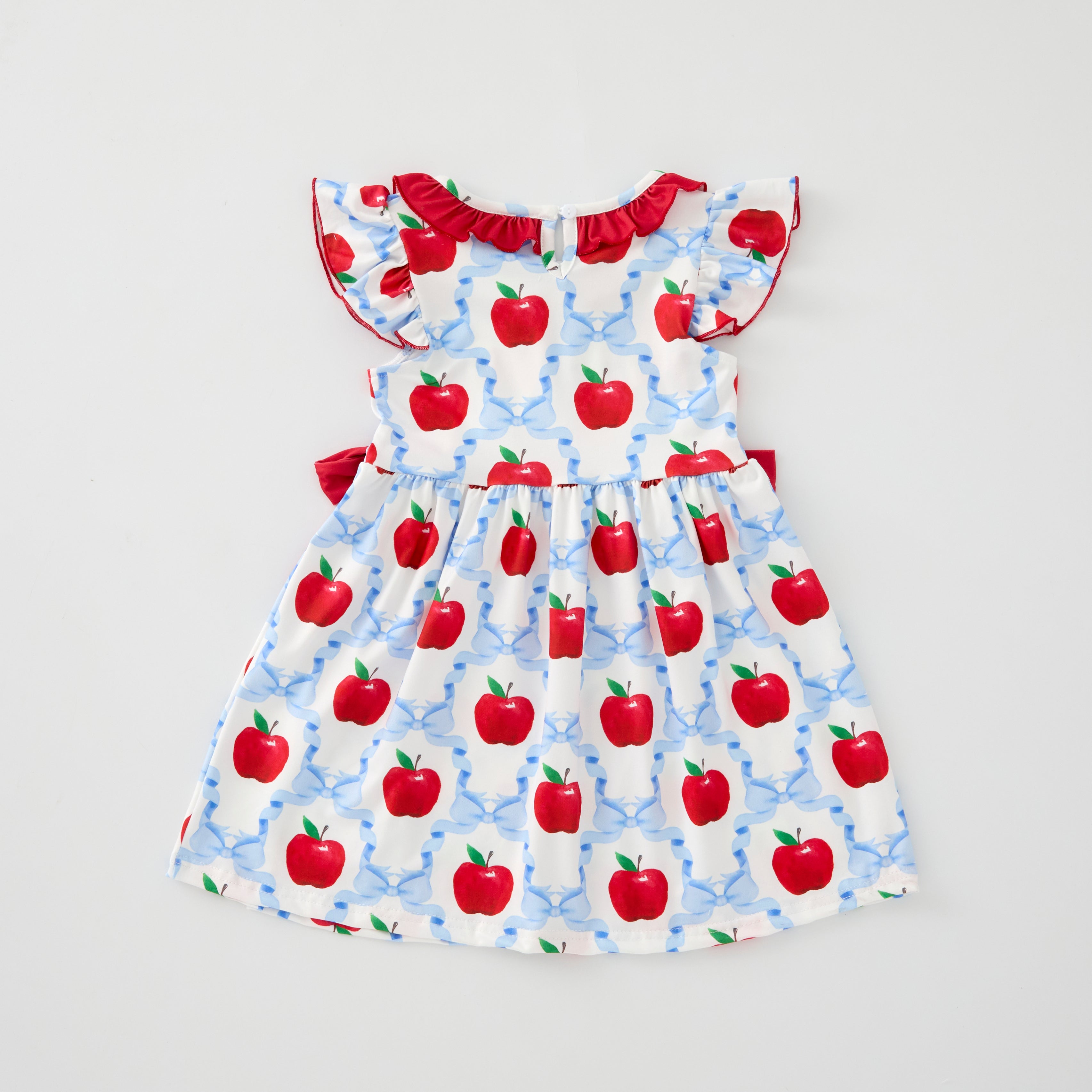 (Pre Order)Girls Summer Back To School Print Dress&Set