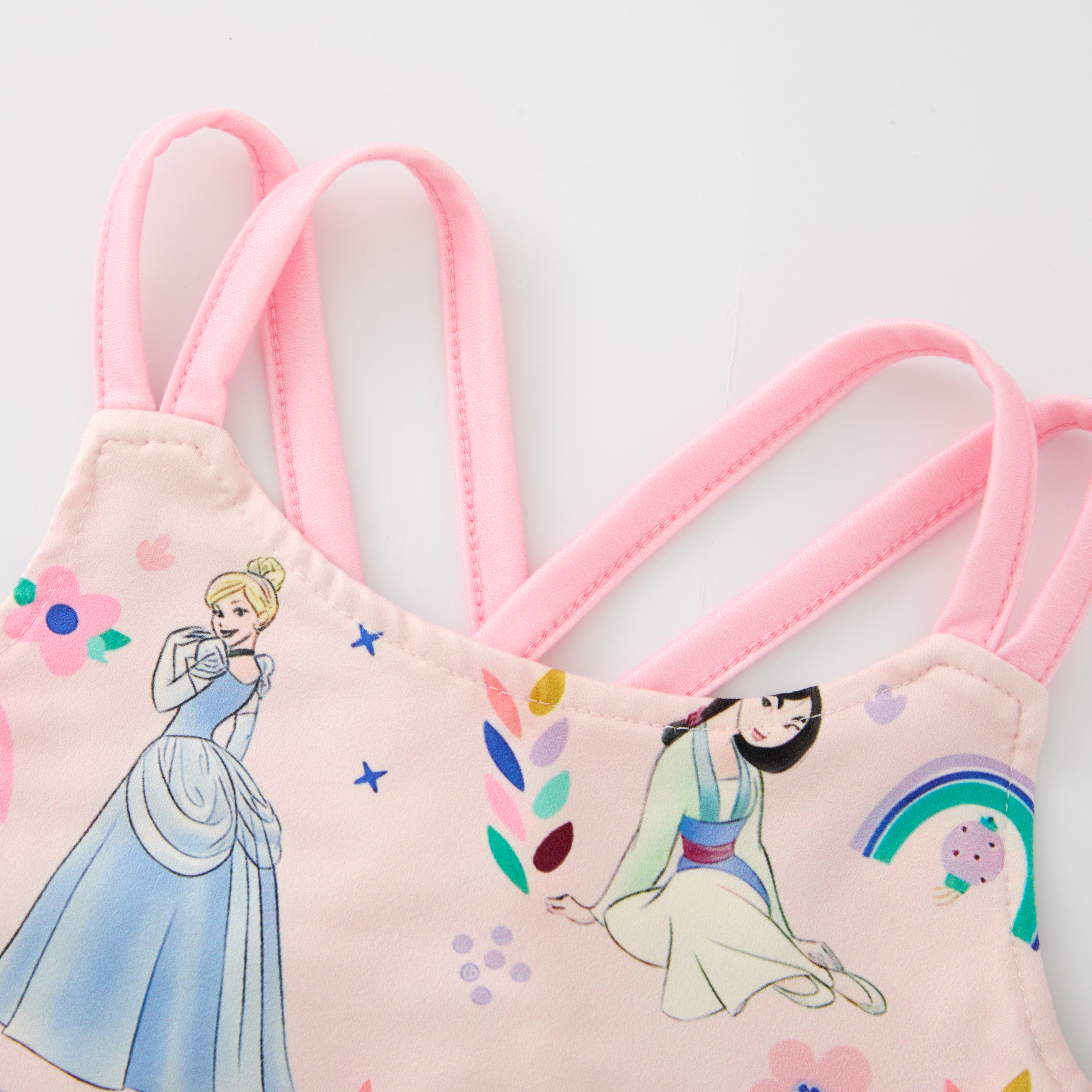 (Pre Order)Girls Spring and Summer Princess&Cartoon Print Skort Set
