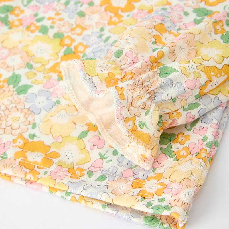 (In Stock)Toddler Girls Thanksgiving Scarecrow Applique Romper