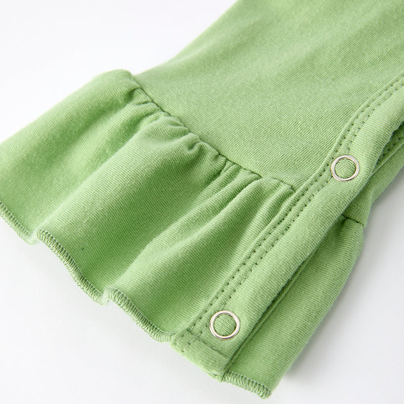 (In Stock)Toddler Girls Thanksgiving Scarecrow Applique Romper