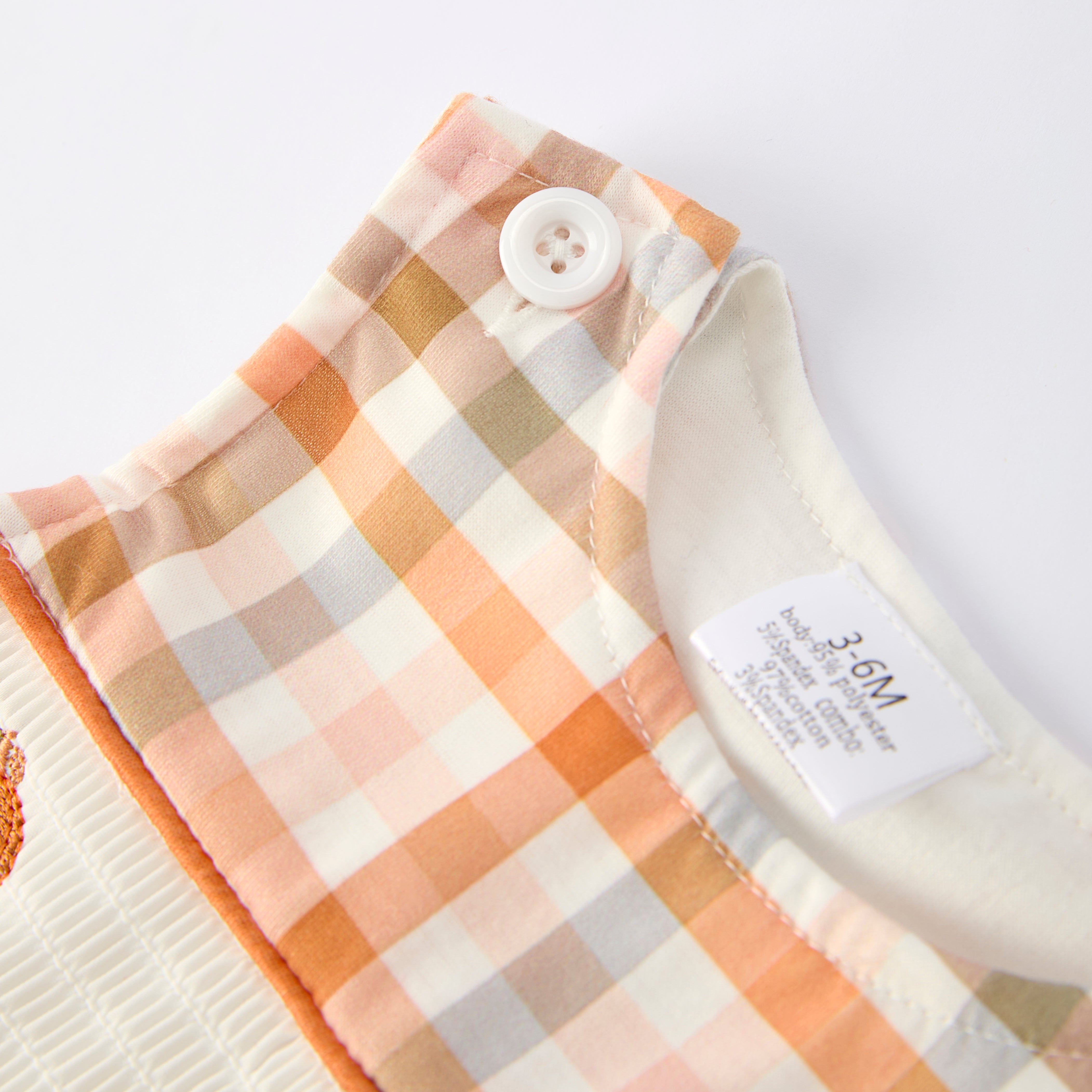 (In Stock)Toddler Boys Thanksgiving Turkey Embroidery Smocked Romper
