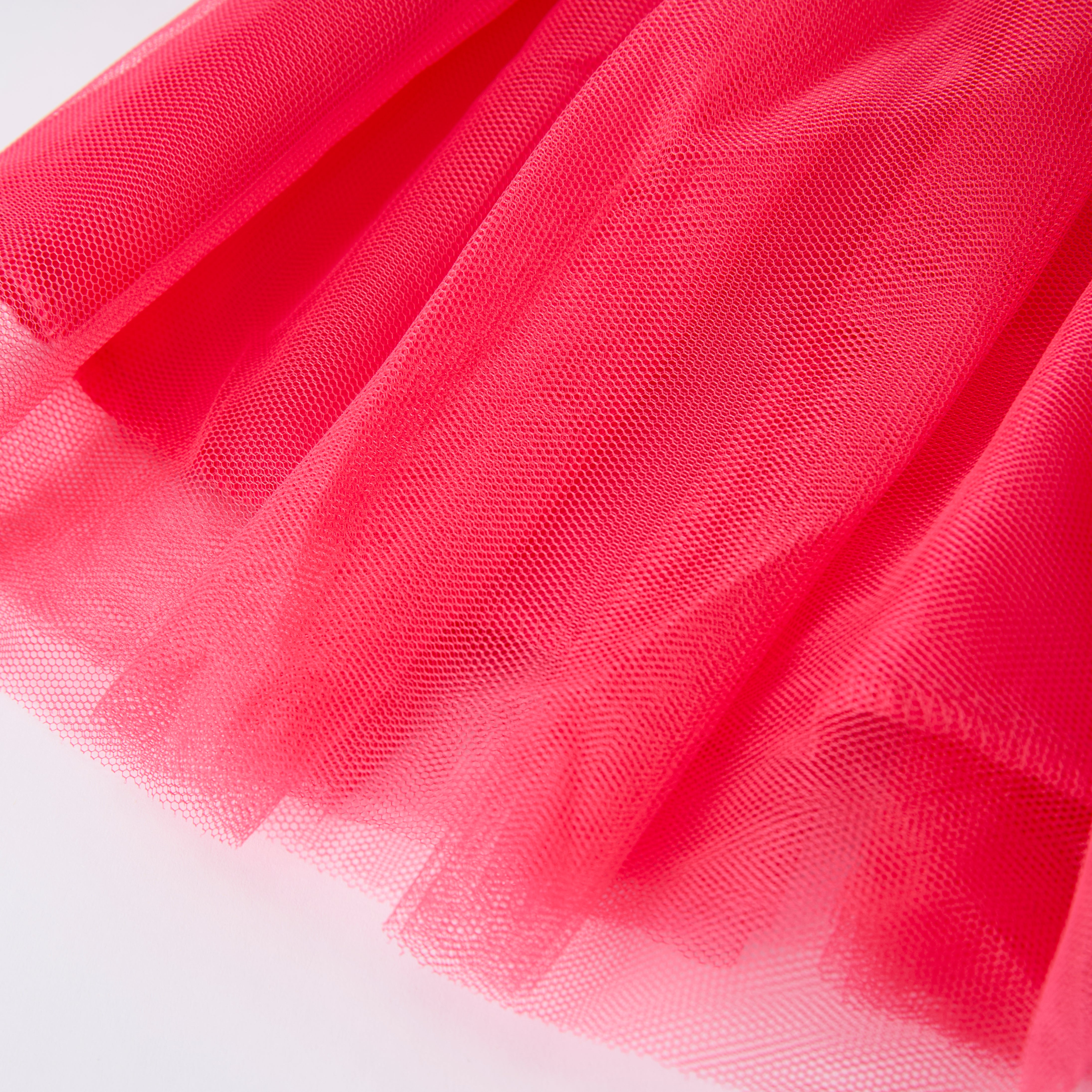 (In Stock)Girls Christmas Tree Print Tulle Dress