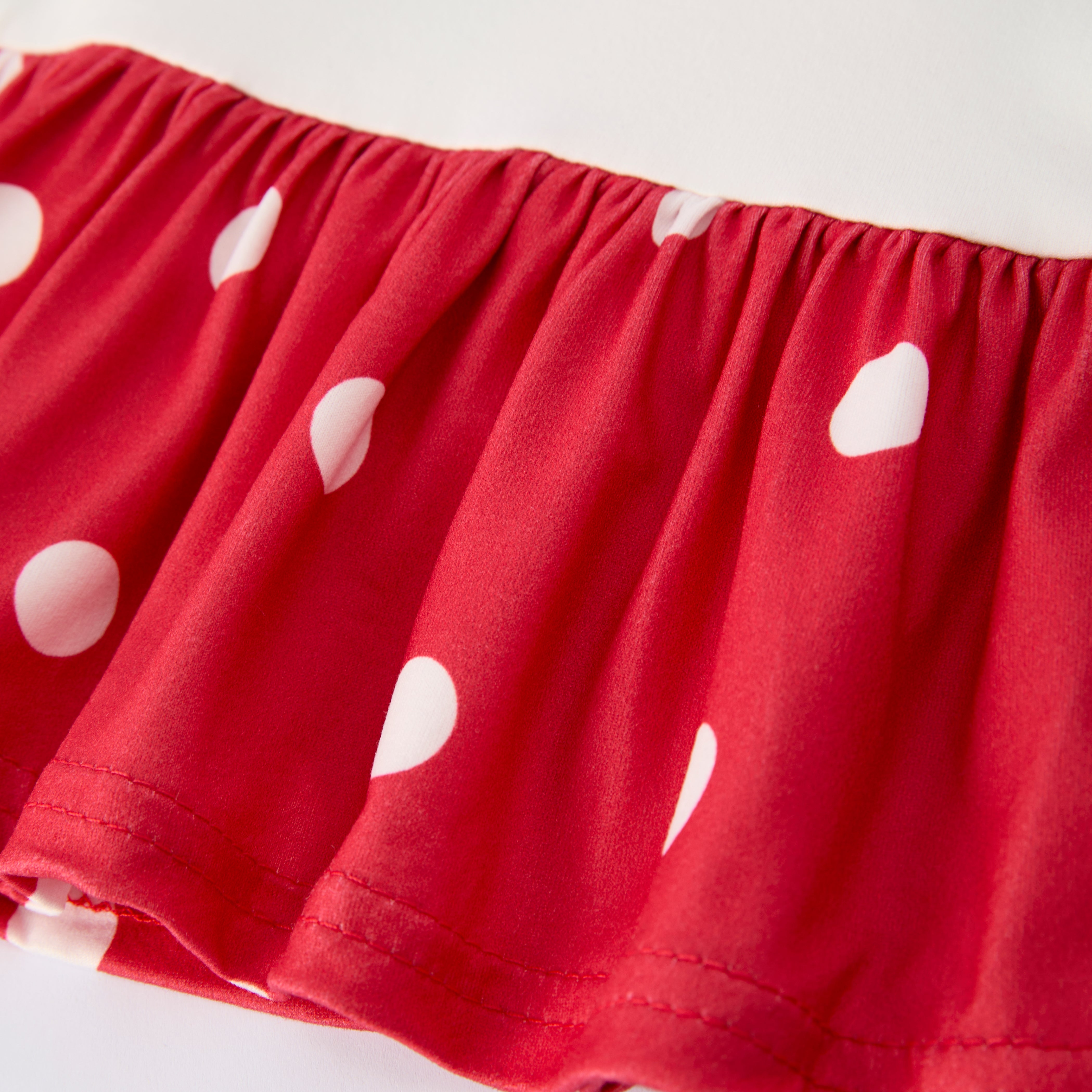 (In Stock)Girls Christmas Elk Print Ruffle Outfit Set