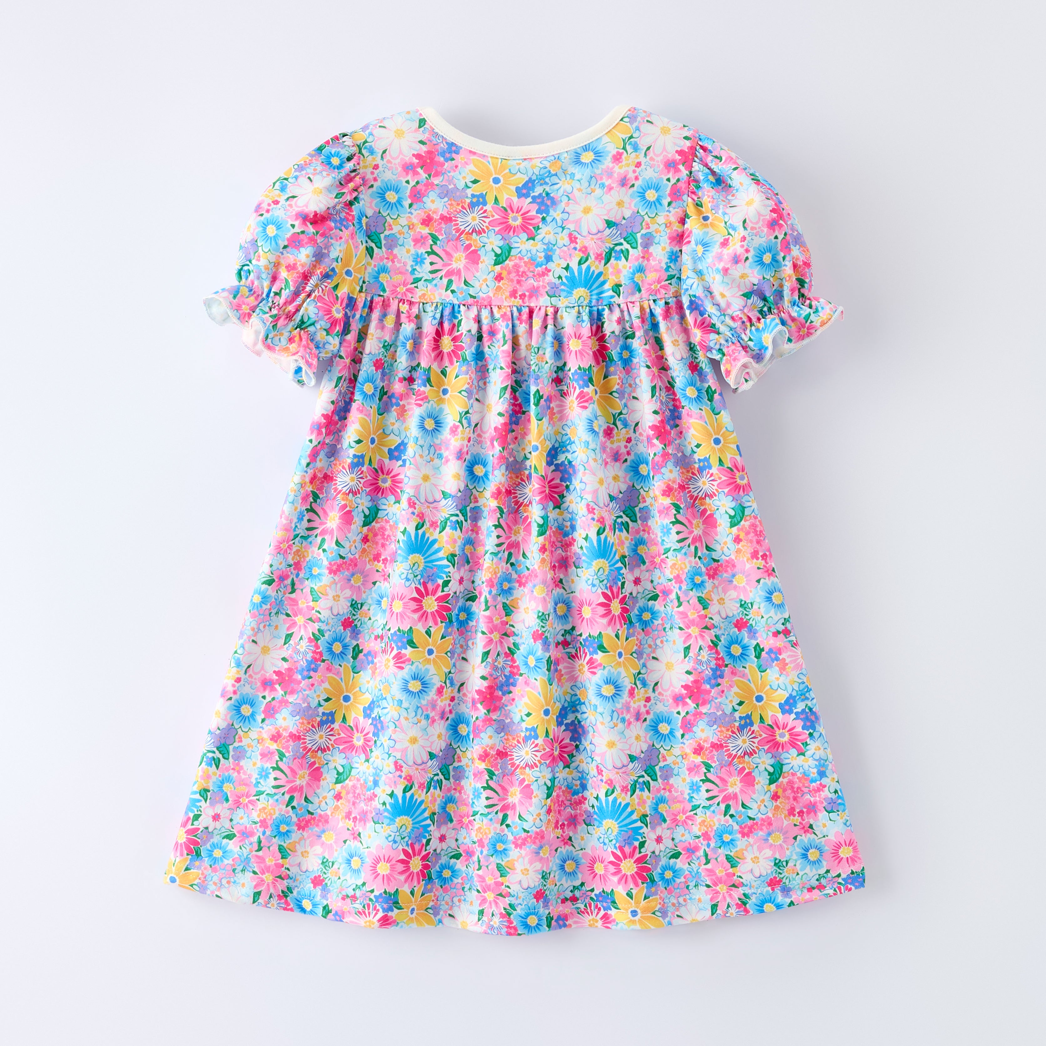 (In Stock)Siblings Mother's Day Embroidery Smocked Dress,Set&Romper