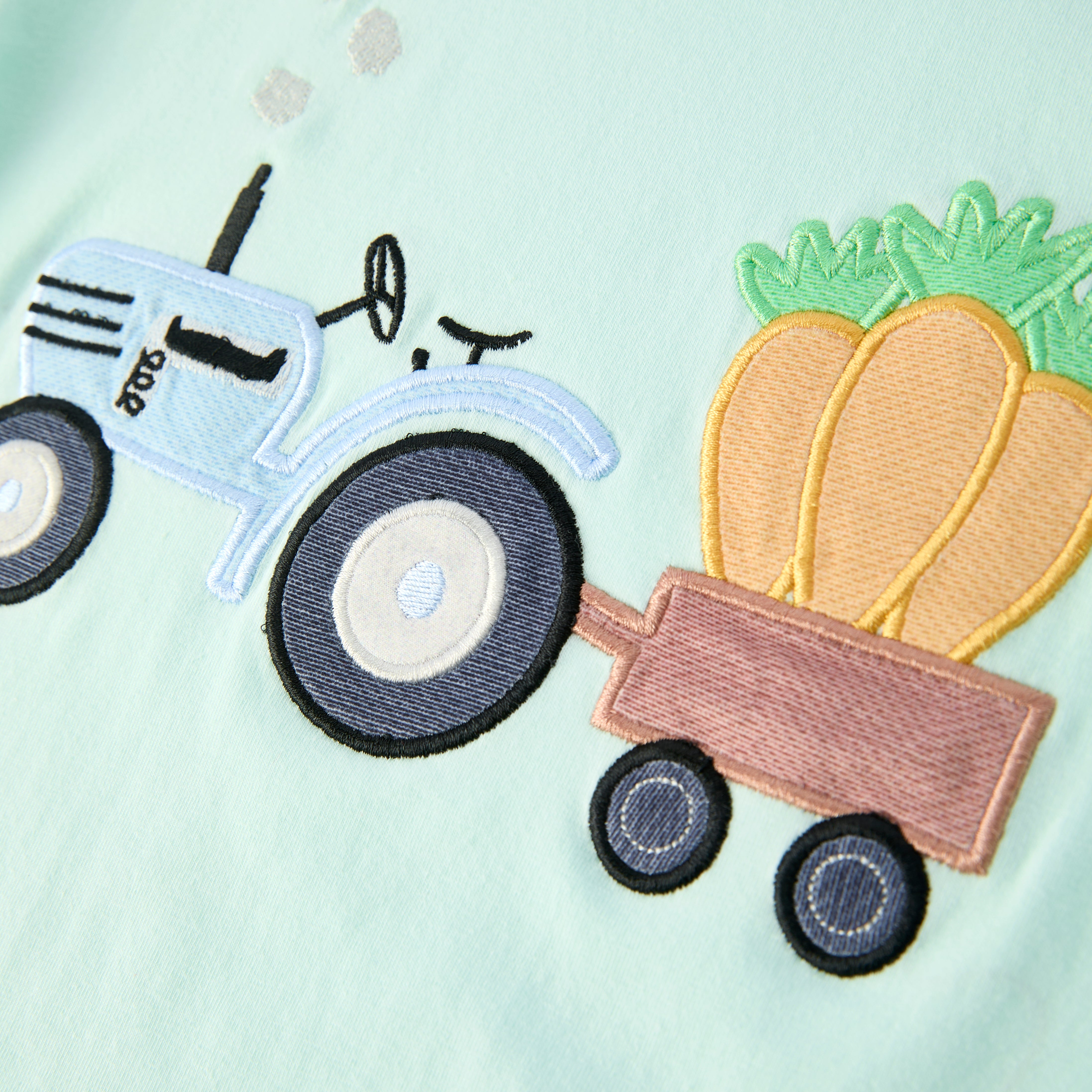 (In Stock)Boys Easter Applique Cotton Shorts Set