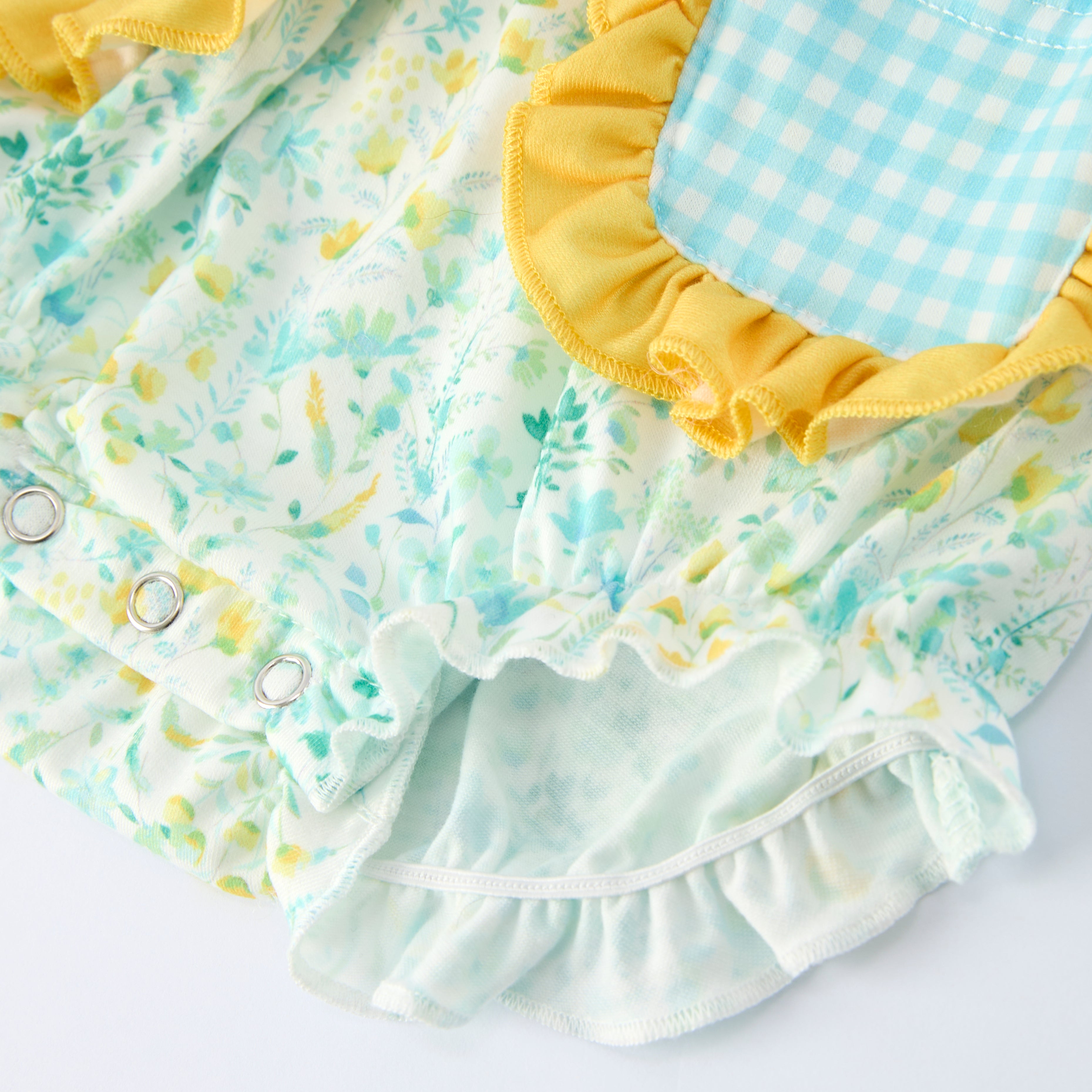 (In Stock)Girls Spring&Summer Floral Embroidery Dress,Set&Romper