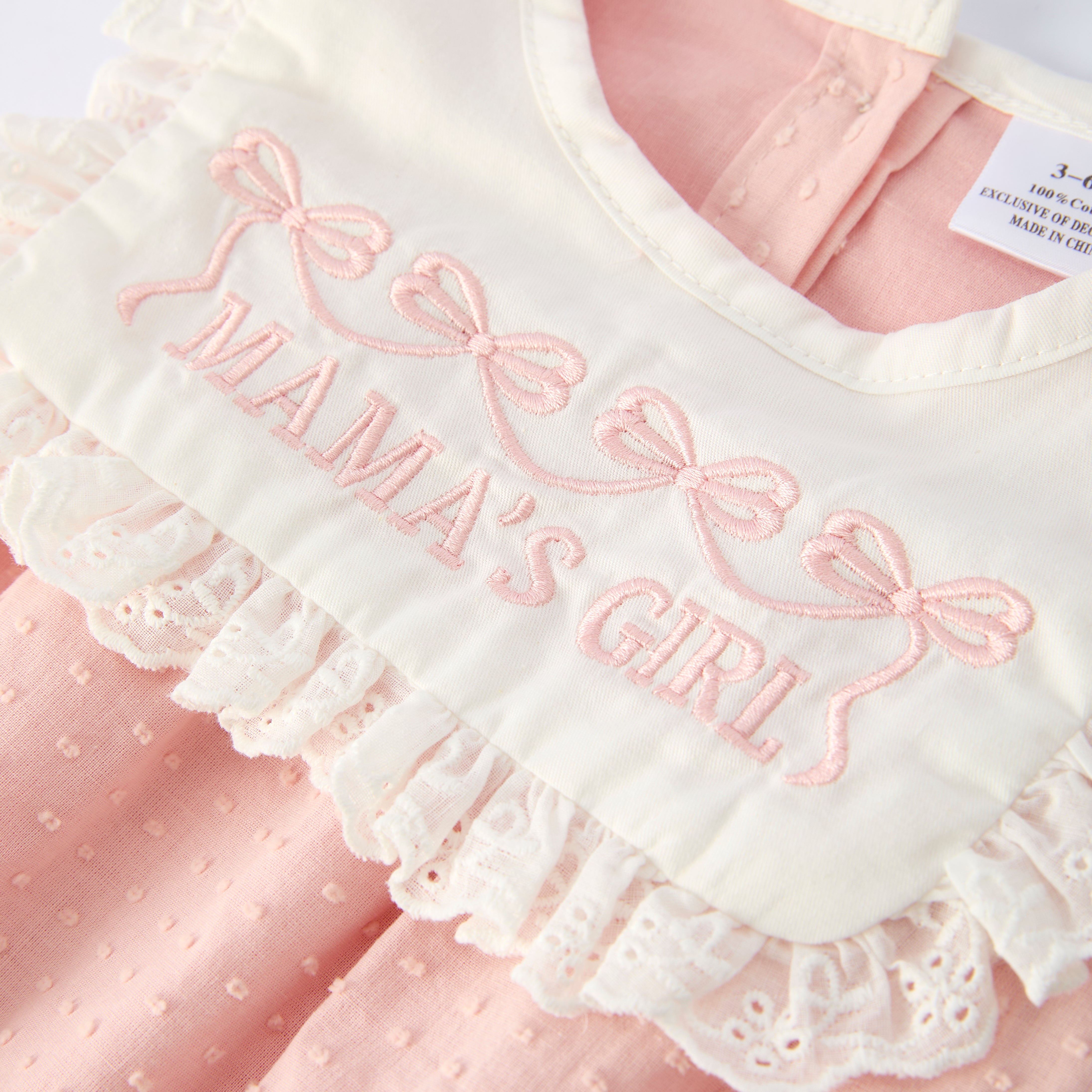 (In Stock)Sisters MAMA'S GIRL Embroidery Dress&Romper