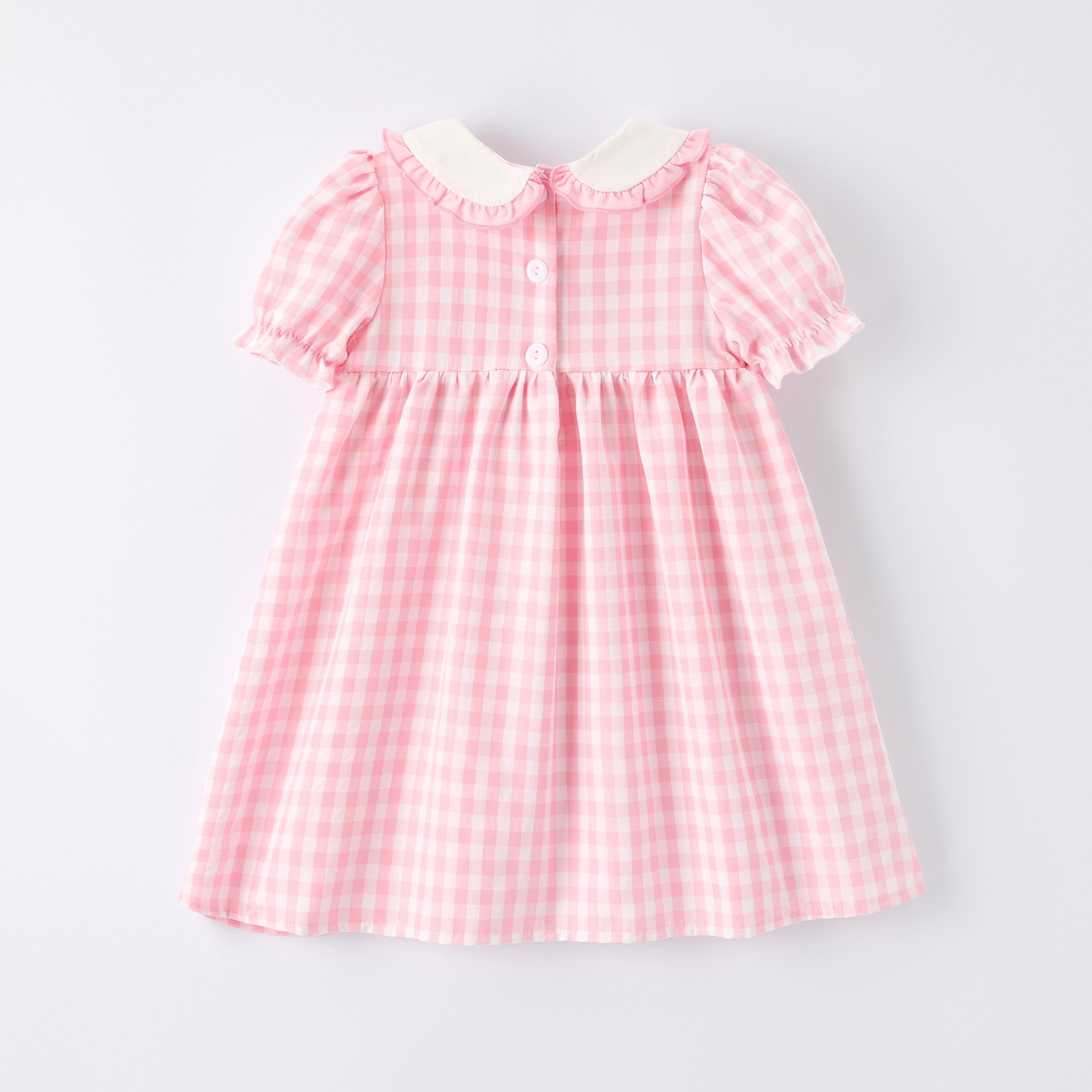 (In Stock)Sisters Spring&Summer Bow Embroidery Dress&Romper
