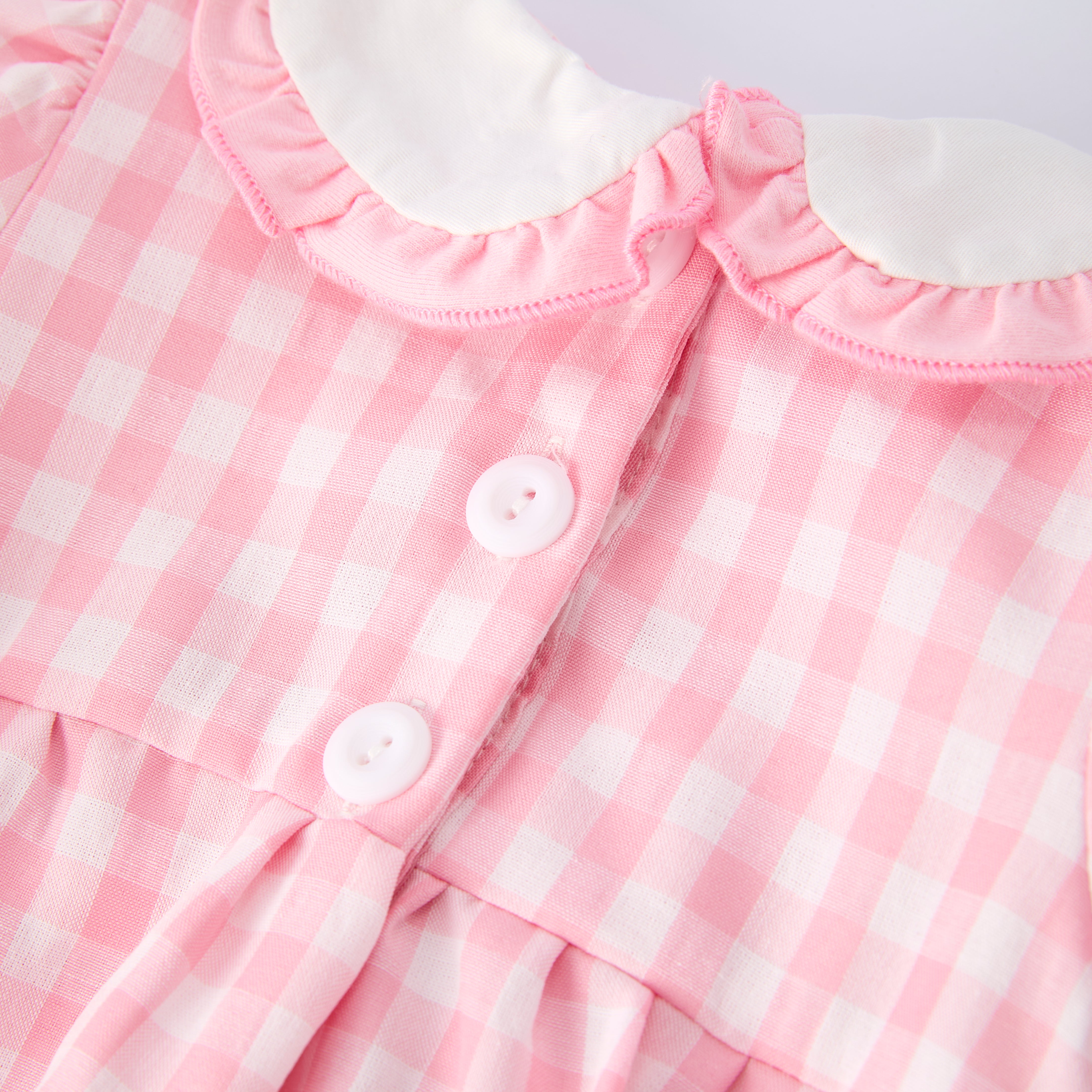 (In Stock)Sisters Spring&Summer Bow Embroidery Dress&Romper