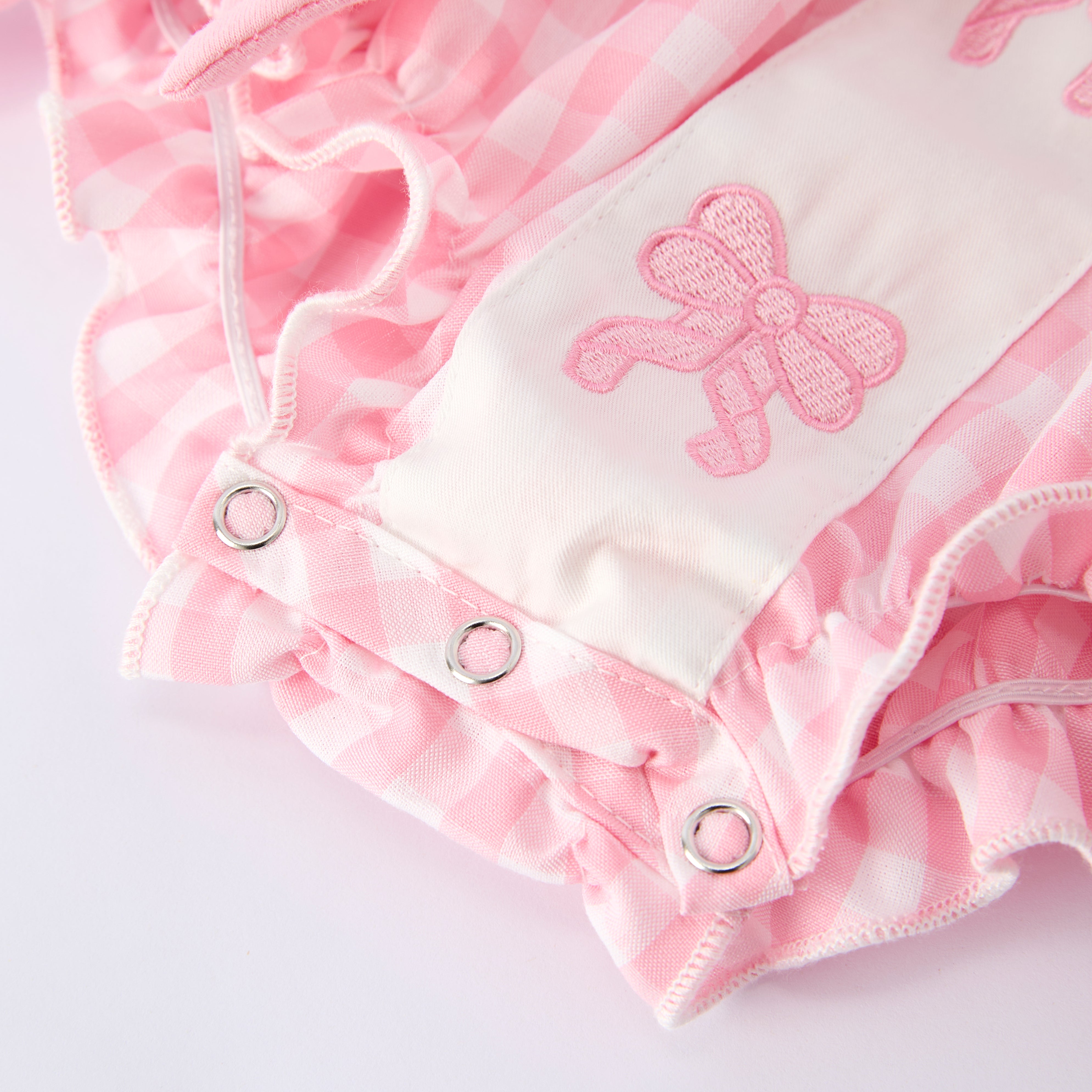 (In Stock)Sisters Spring&Summer Bow Embroidery Dress&Romper