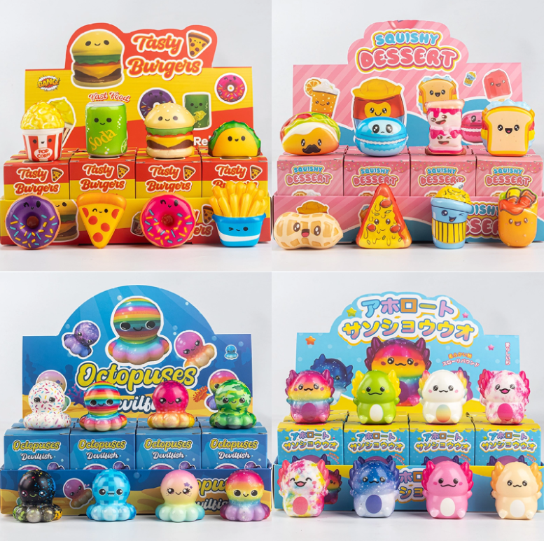 (Pre Order)Squishy Squeeze Blind Box Toy