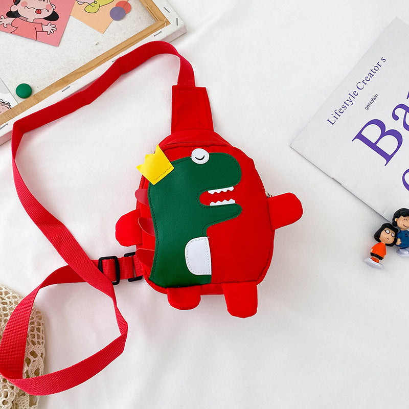(Pre Order)Kids Spring&Summer Dino Chest Bag