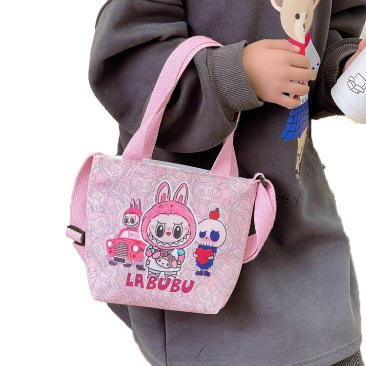(Pre Order)Kids Cartoon Print Crossbody Handbag