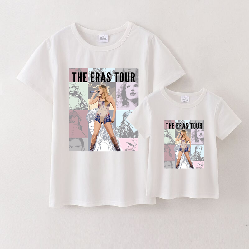(Pre Order)Mommy and Me TS White Cotton T-shirt