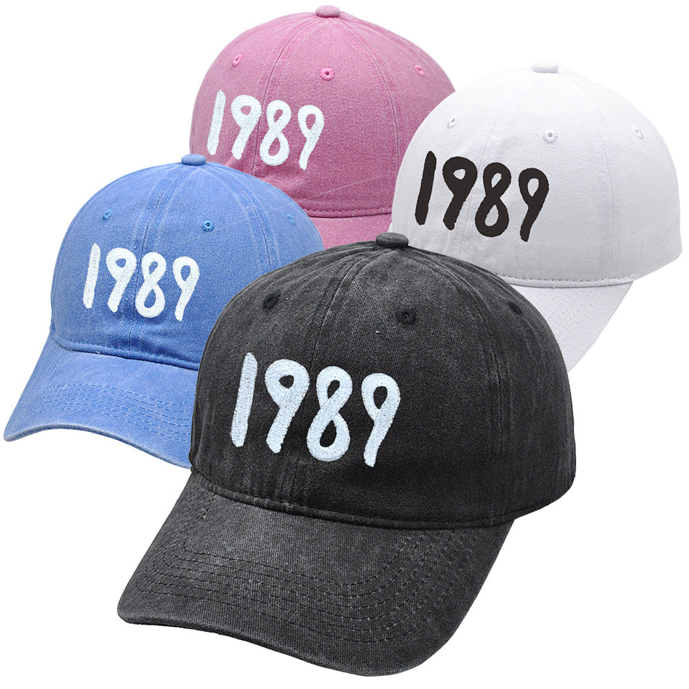 (Pre Order)Adult TS 1989 Multicolor Embroidered Baseball Cap