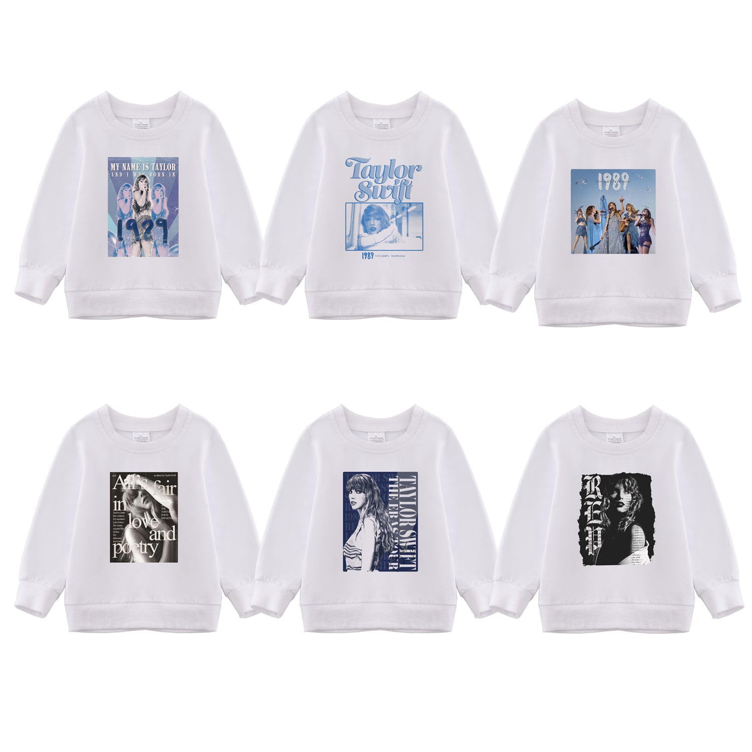 (Pre Order)Girls Fall TS Print Sweatshirt