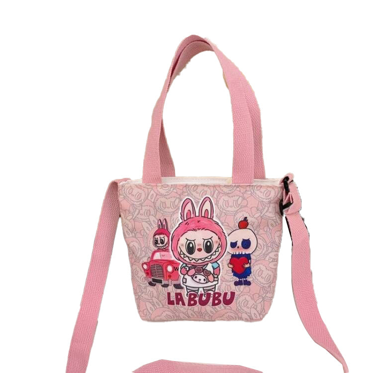 (Pre Order)Kids Cartoon Print Crossbody Handbag