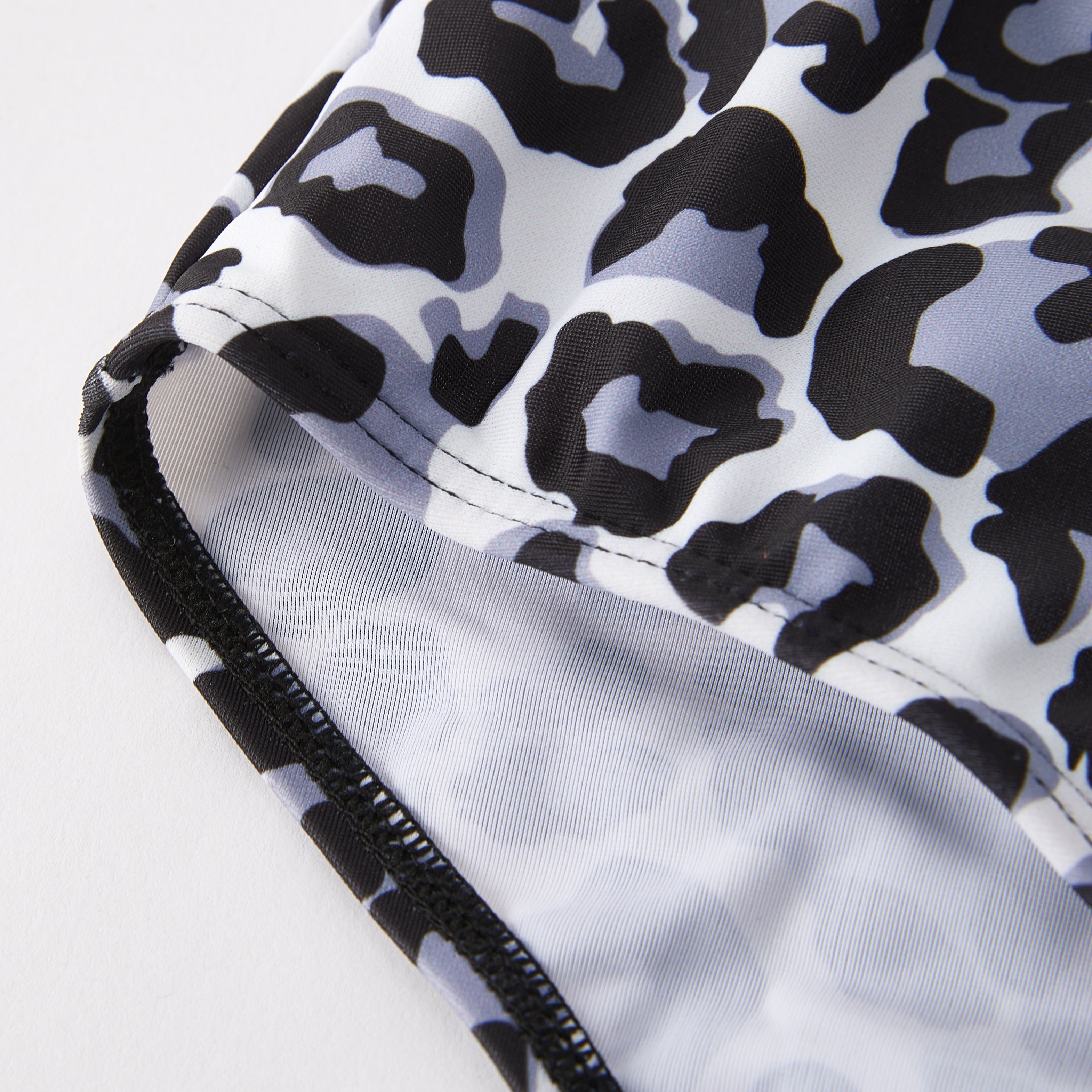 (In Stock)Adults Summer Leopard Print Waist Cutout Swimsuit