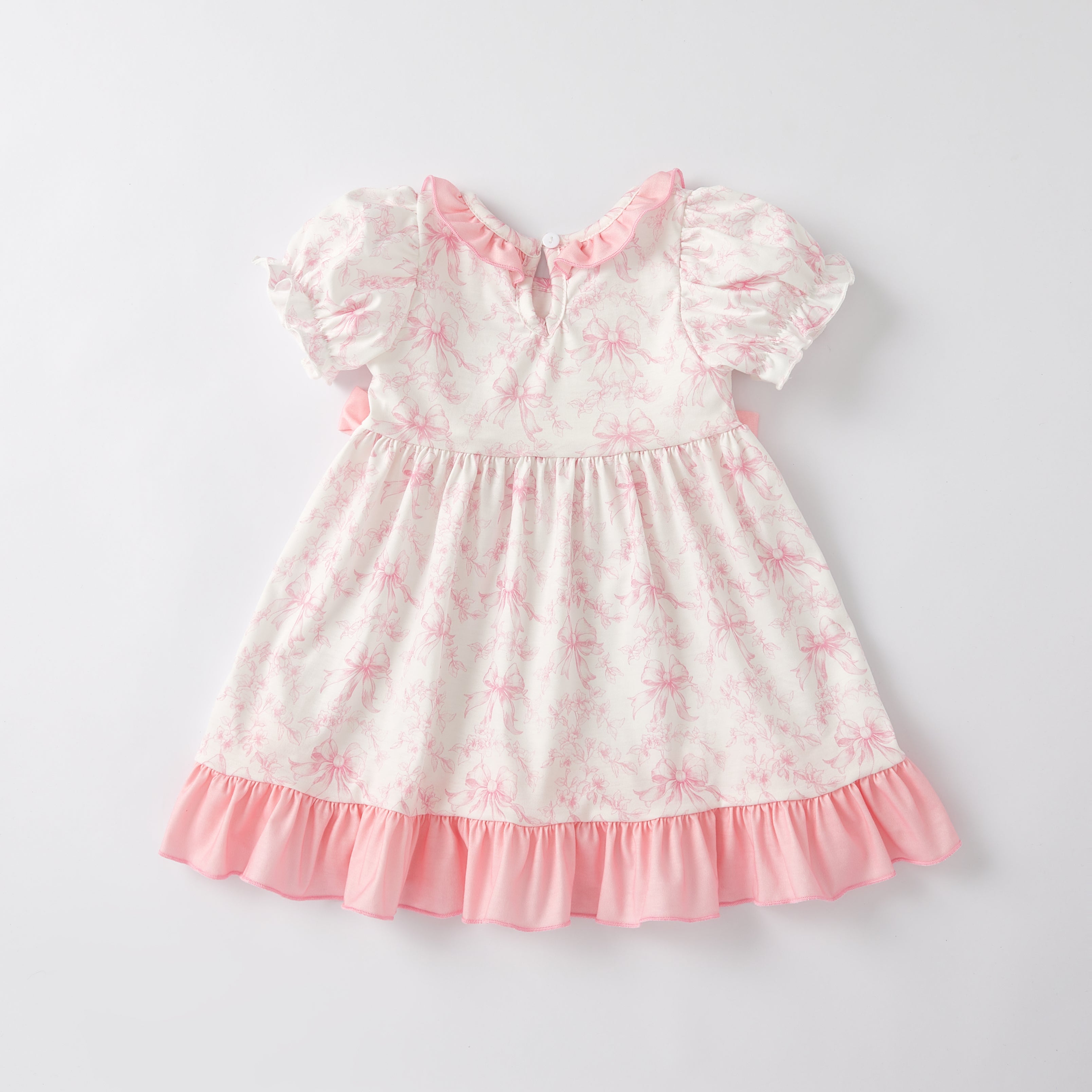 (Pre Order)Mommy and Me Spring & Summer Embroidery Smocked Dress and Romper