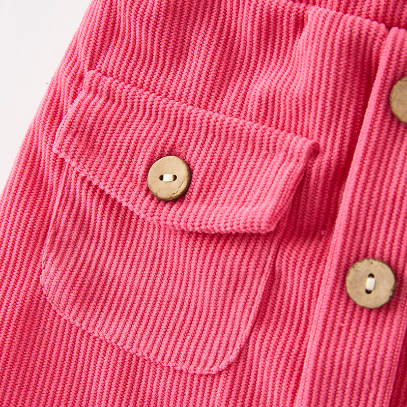 (In Stock Q5-1-2)Girls Thanksgiving Print Skirt Set