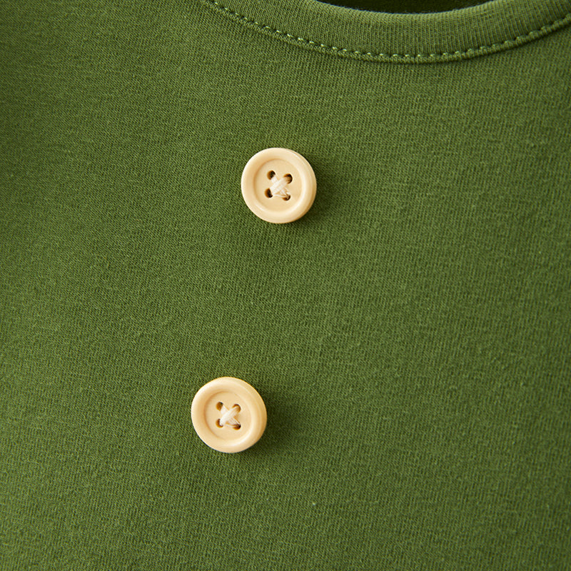 (In Stock Q4-5-2)Girls Thanksgiving Print Dress