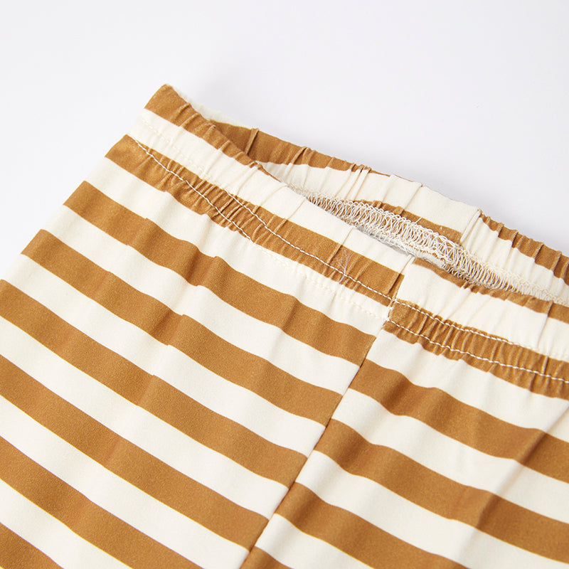 (In Stock Q5-4-2)Girls Halloween Print Outfit Set