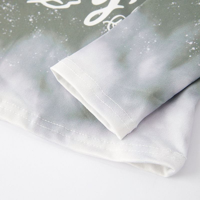 (In Stock E28-5-2)Girls It`s Fall Y`all Print Milk Silk Top